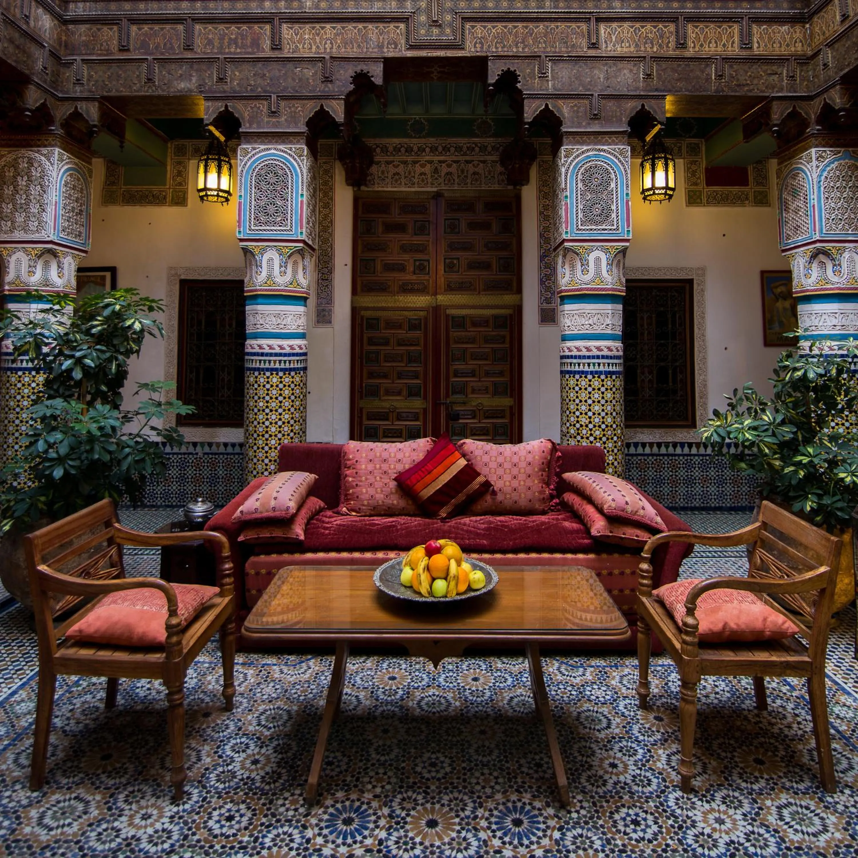 Lobby or reception in Riad Palais Sebban
