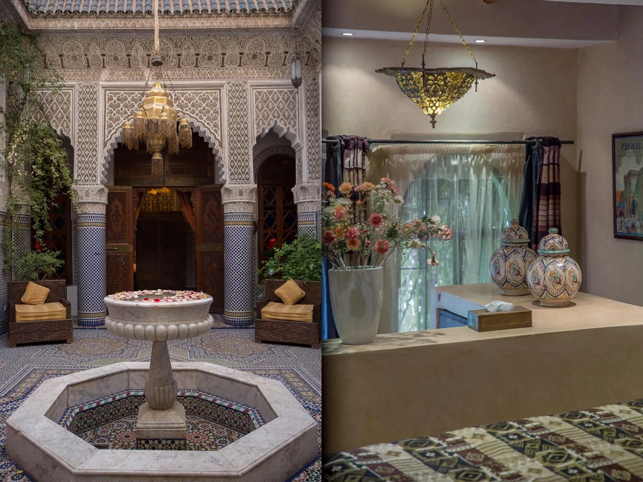 Lobby or reception in Riad Palais Sebban