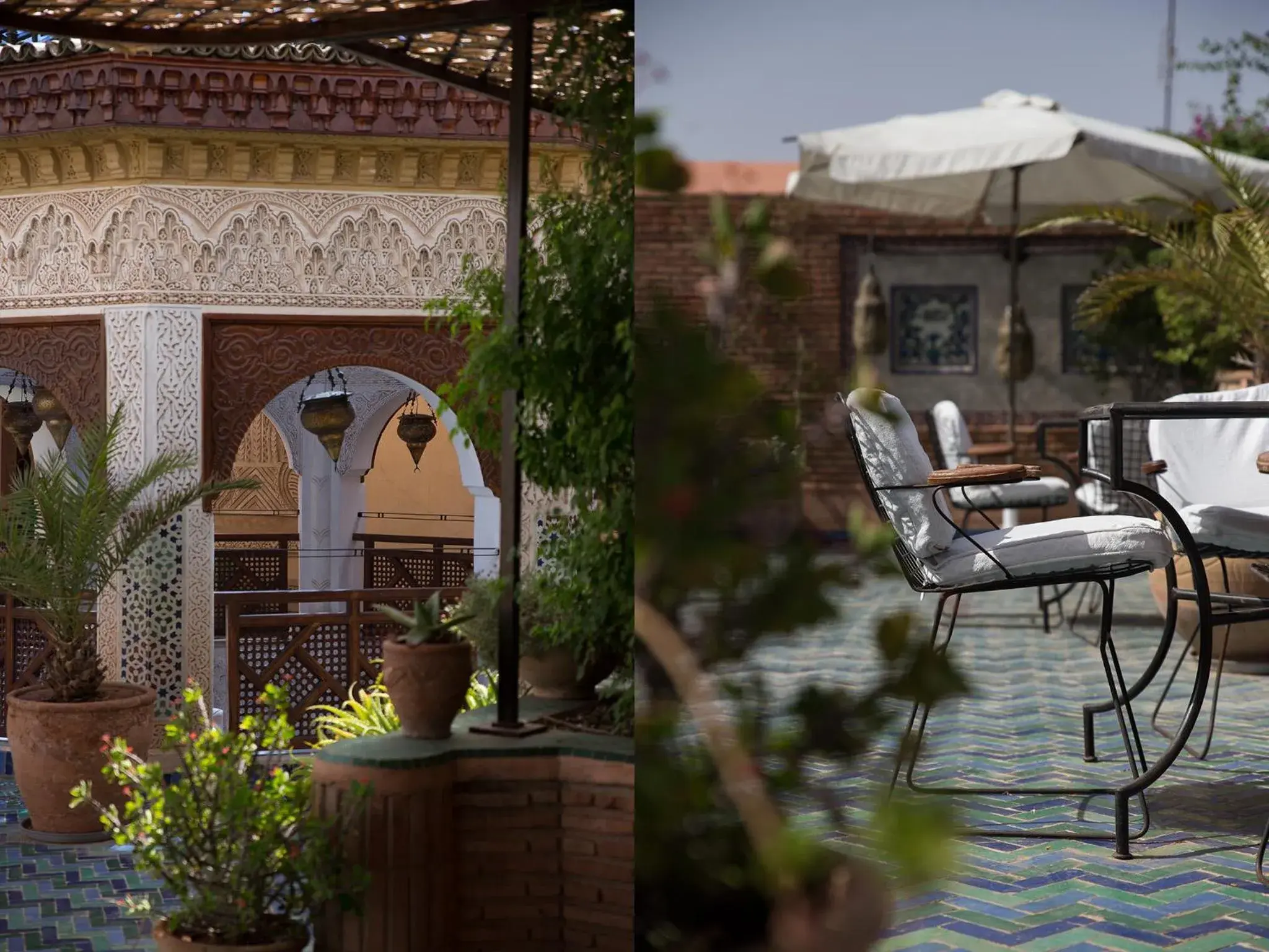 Facade/entrance in Riad Palais Sebban Facade/entrance in Riad Palais Sebban