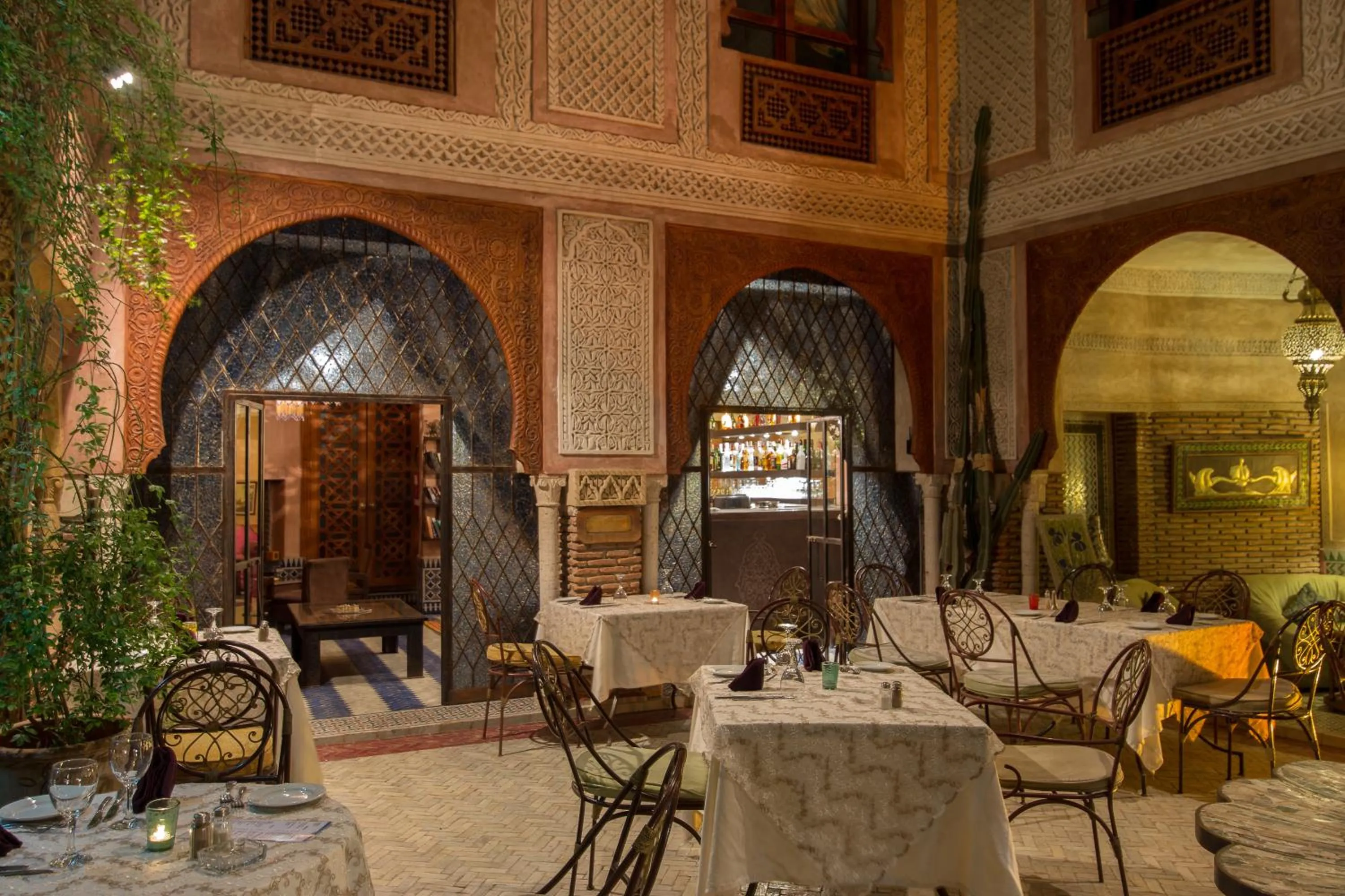 Restaurant/places to eat in Riad Palais Sebban