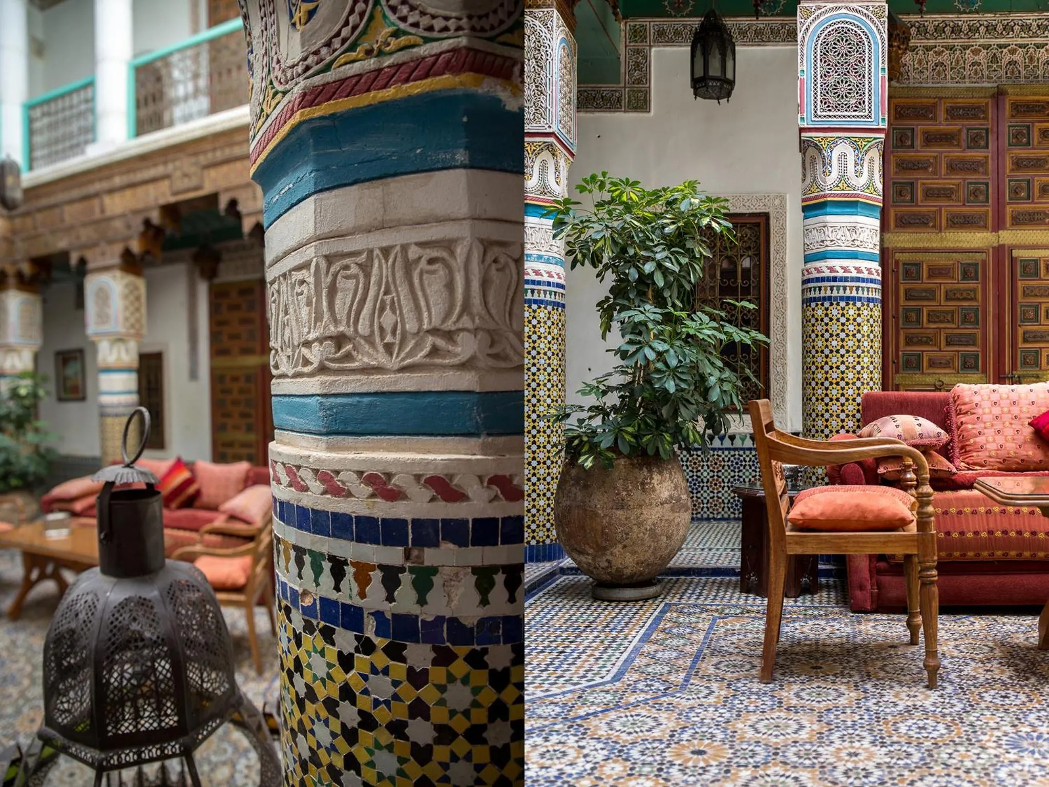 Lobby or reception in Riad Palais Sebban