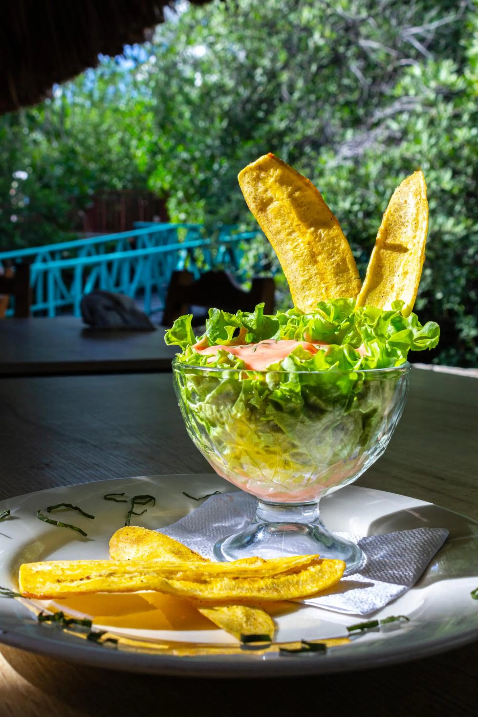 Restaurant/places to eat in Hotel Los Veleros Santa Marta