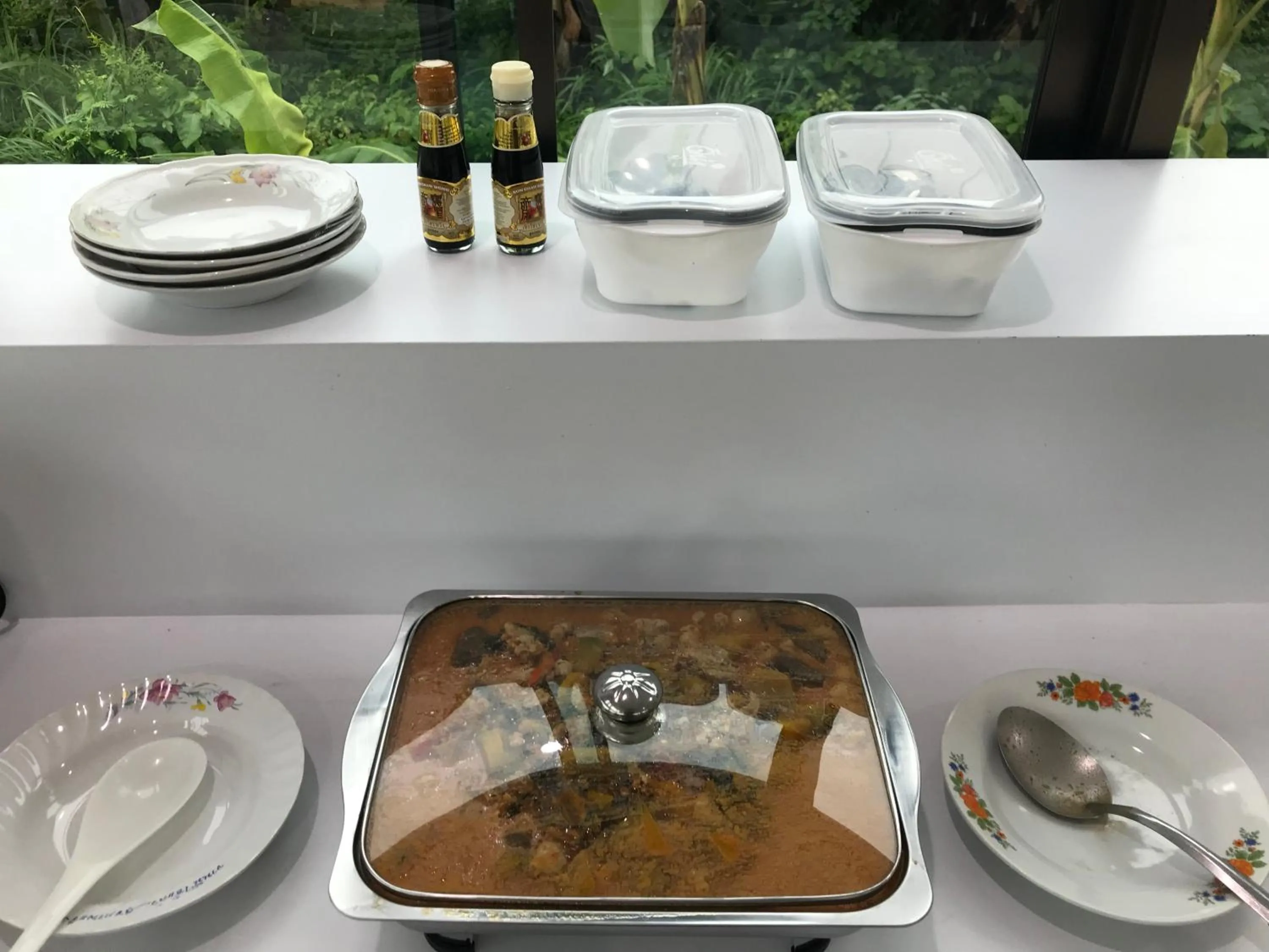 Asian breakfast in @ RocKo Hotel