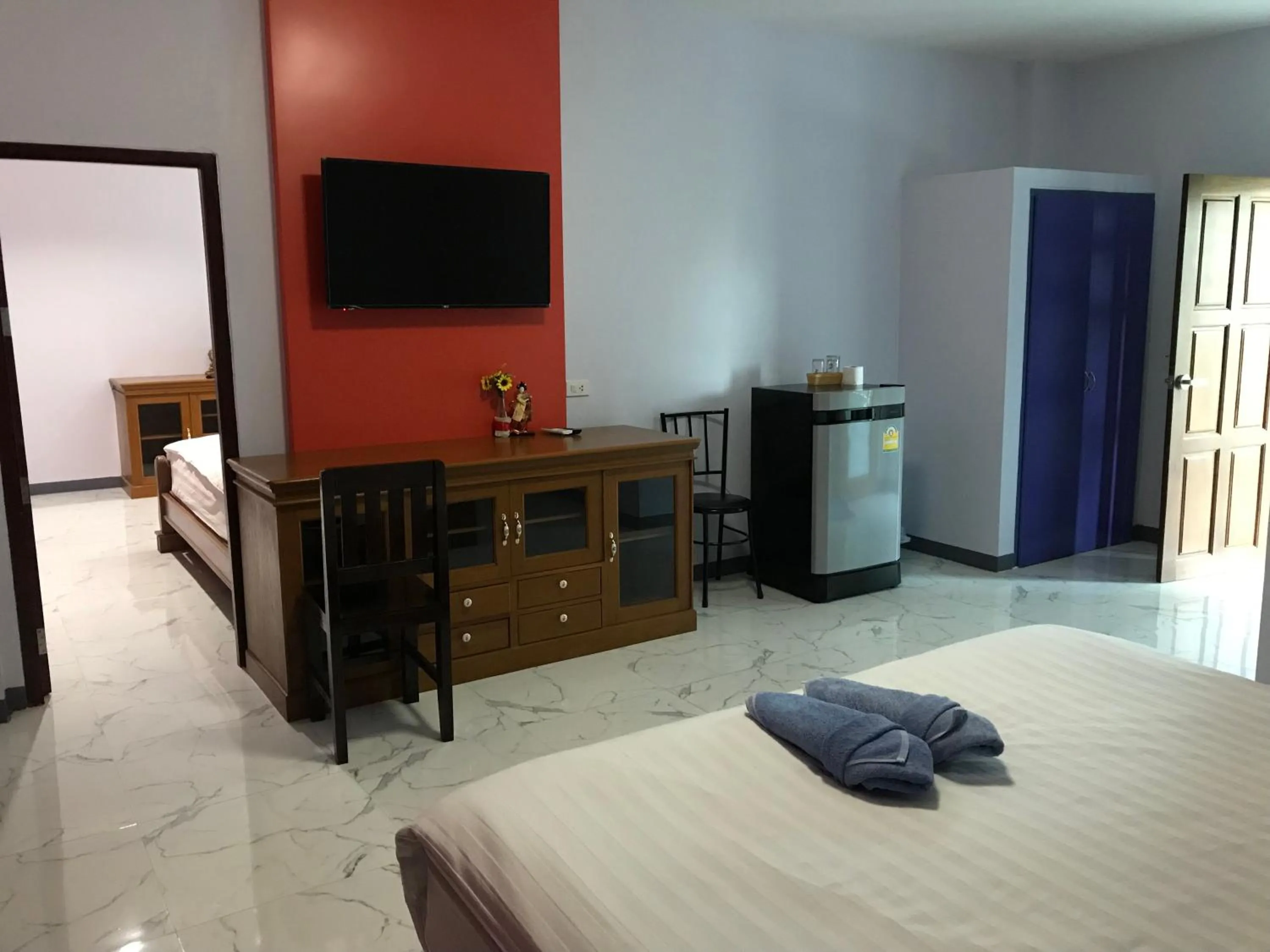 Bed in @ RocKo Hotel