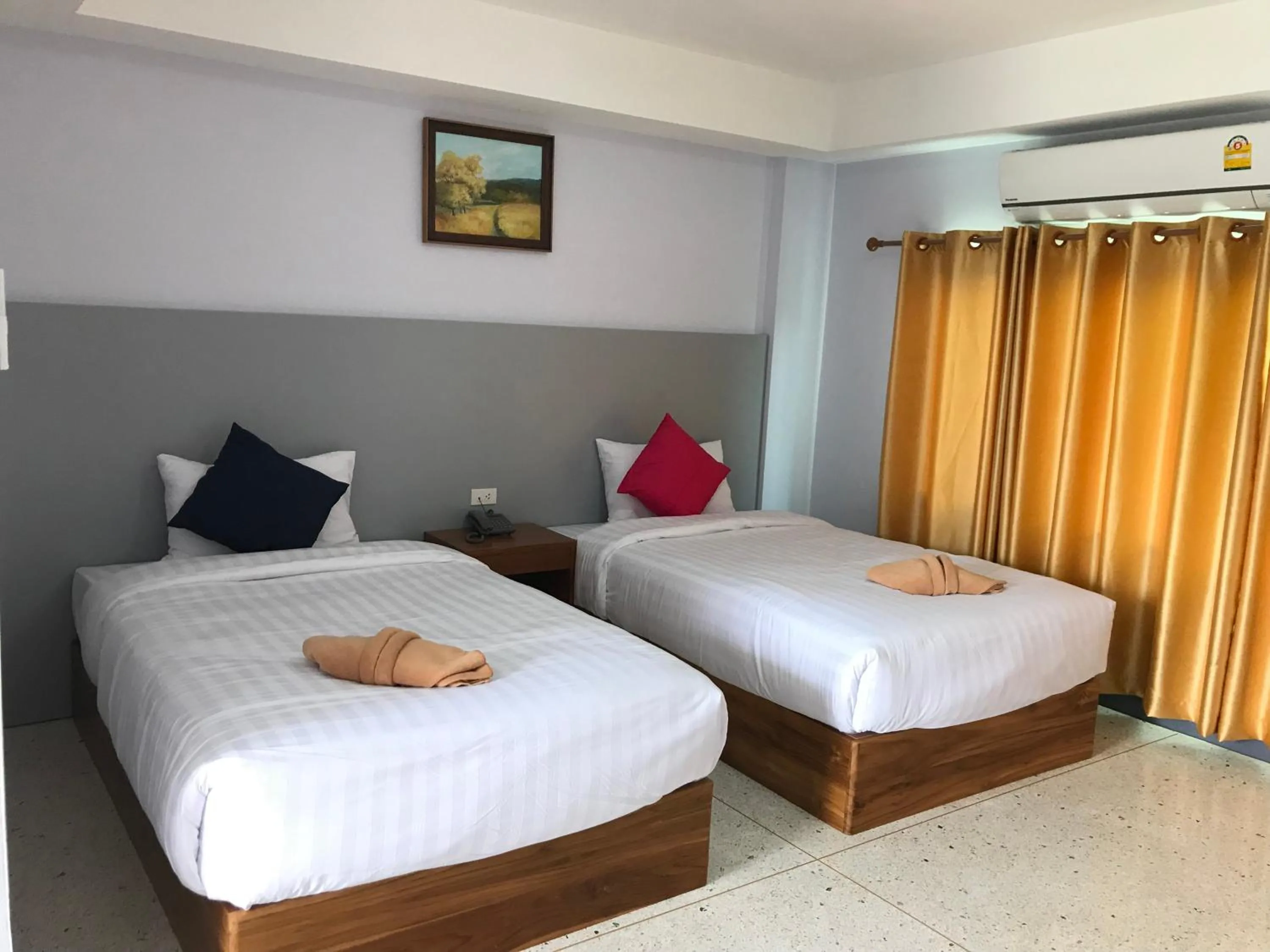 Bed in @ RocKo Hotel