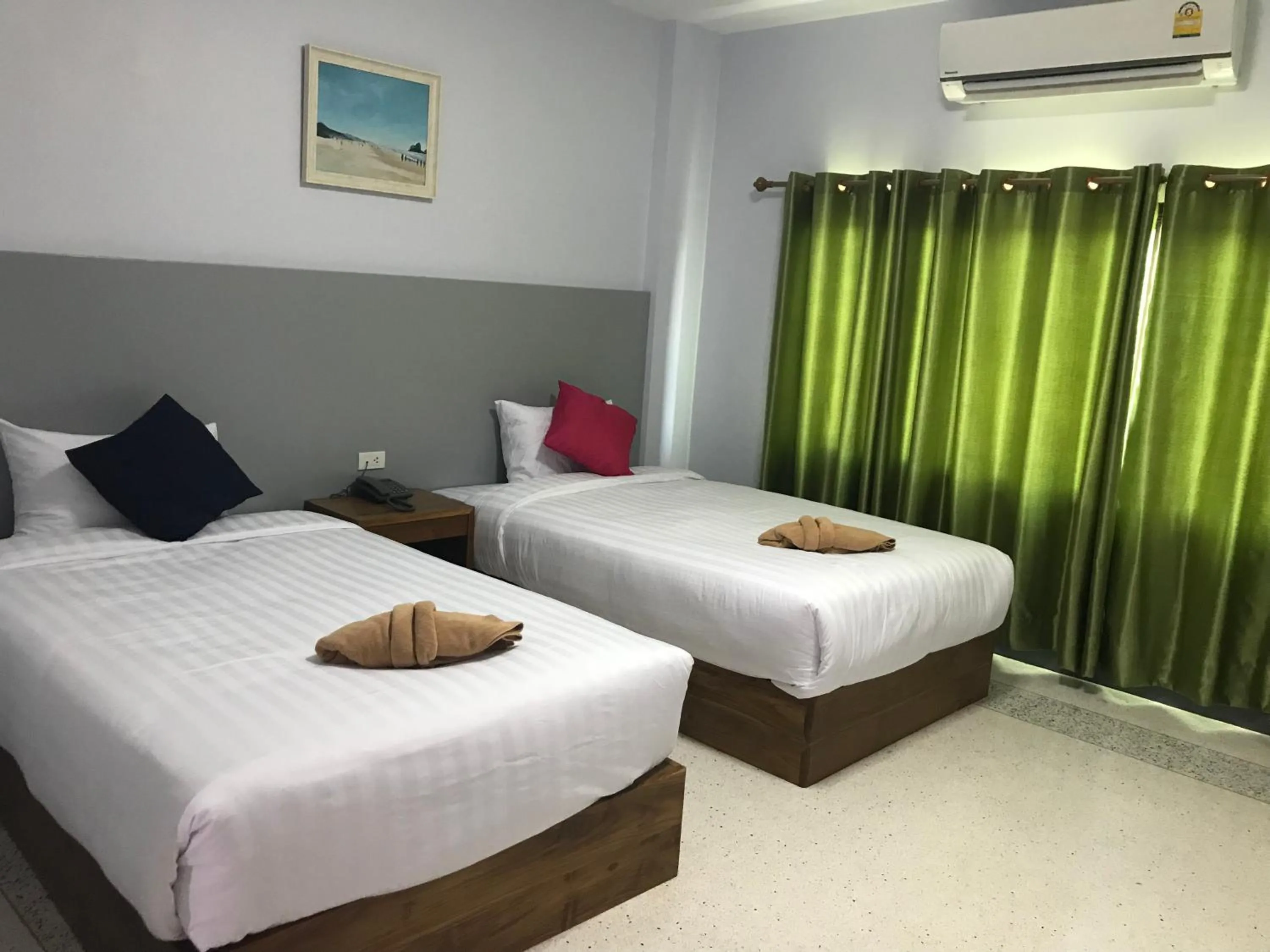 Bed in @ RocKo Hotel