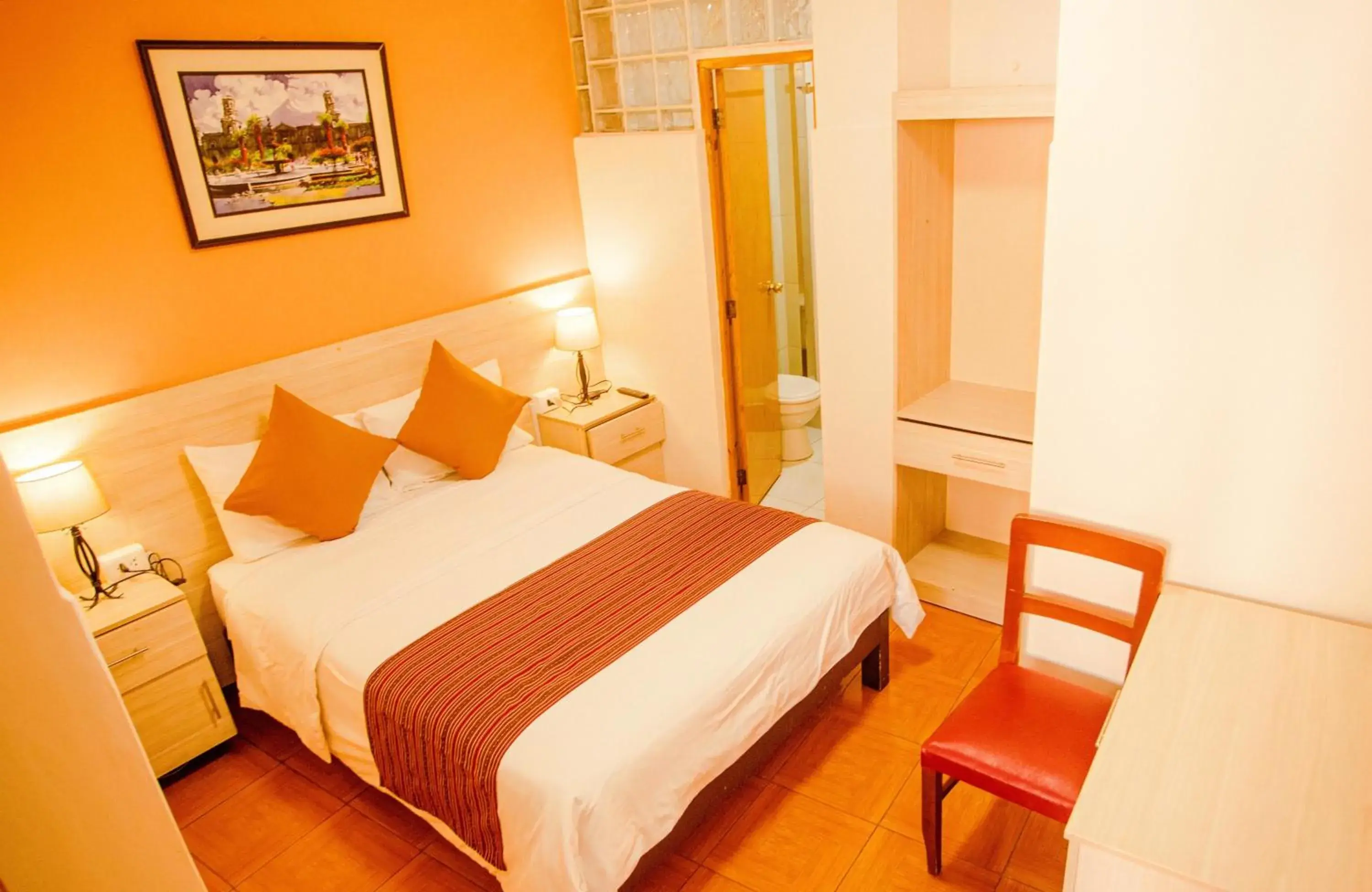 Bed in Villa Sillar Bed in Villa Sillar