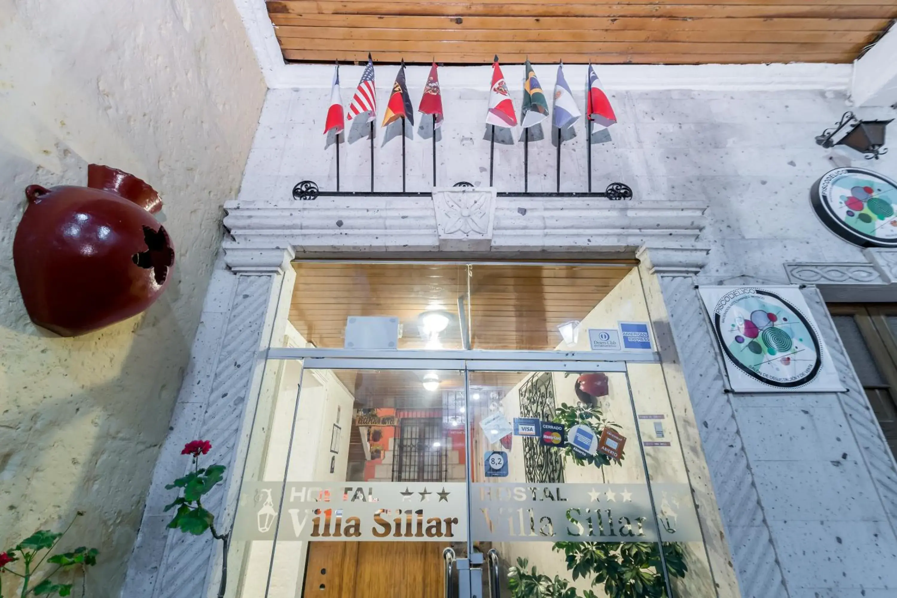 Lobby or reception in Villa Sillar Lobby or reception in Villa Sillar