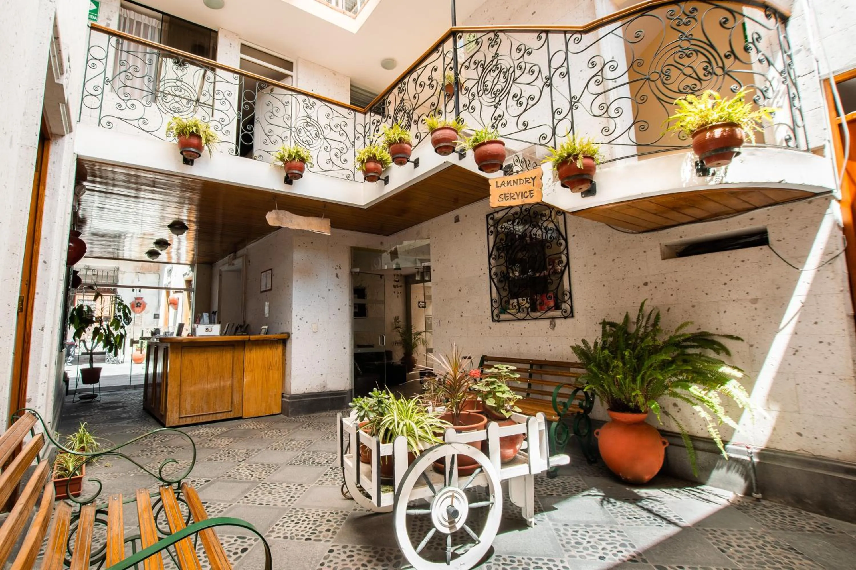 Patio in Villa Sillar