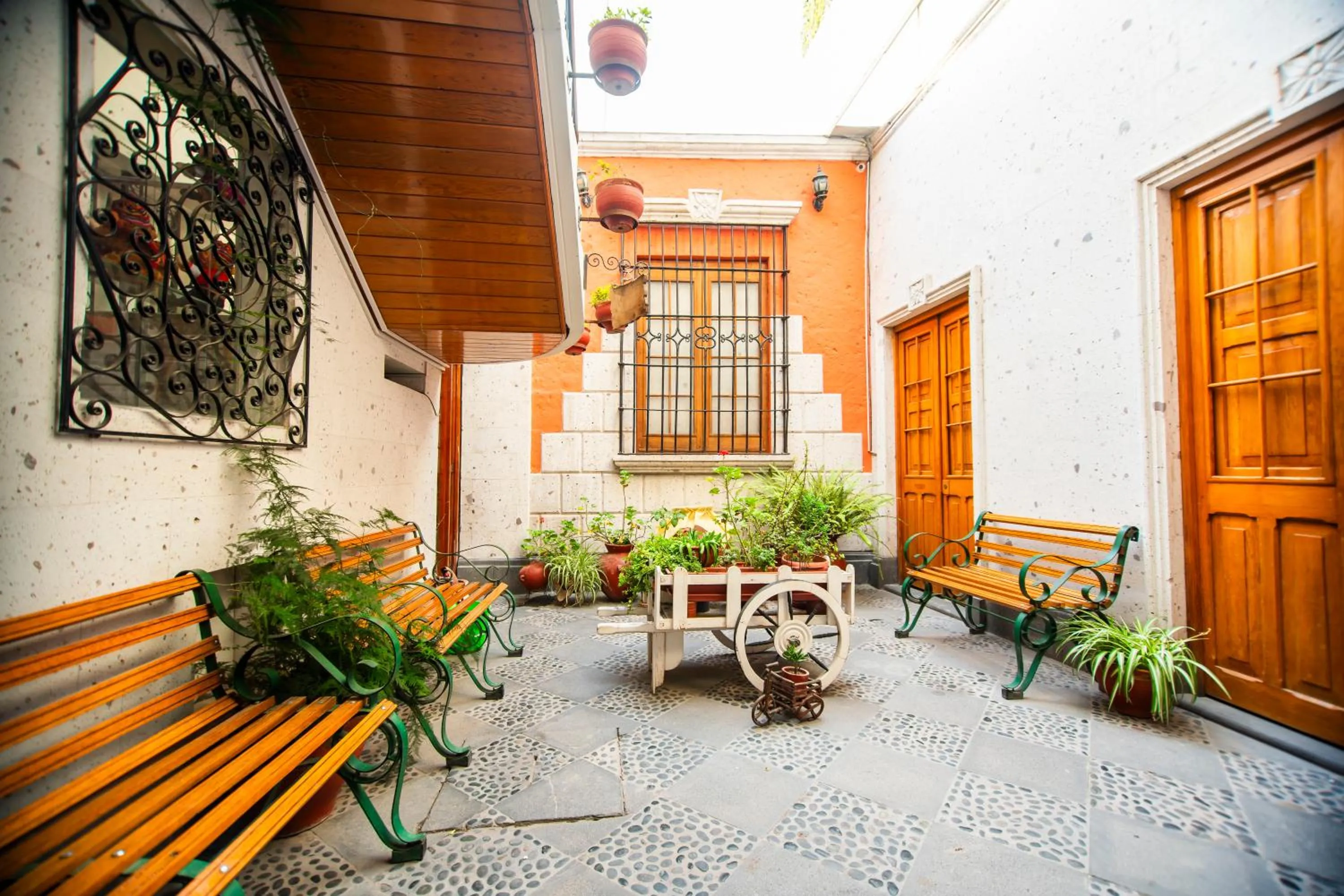 Patio in Villa Sillar