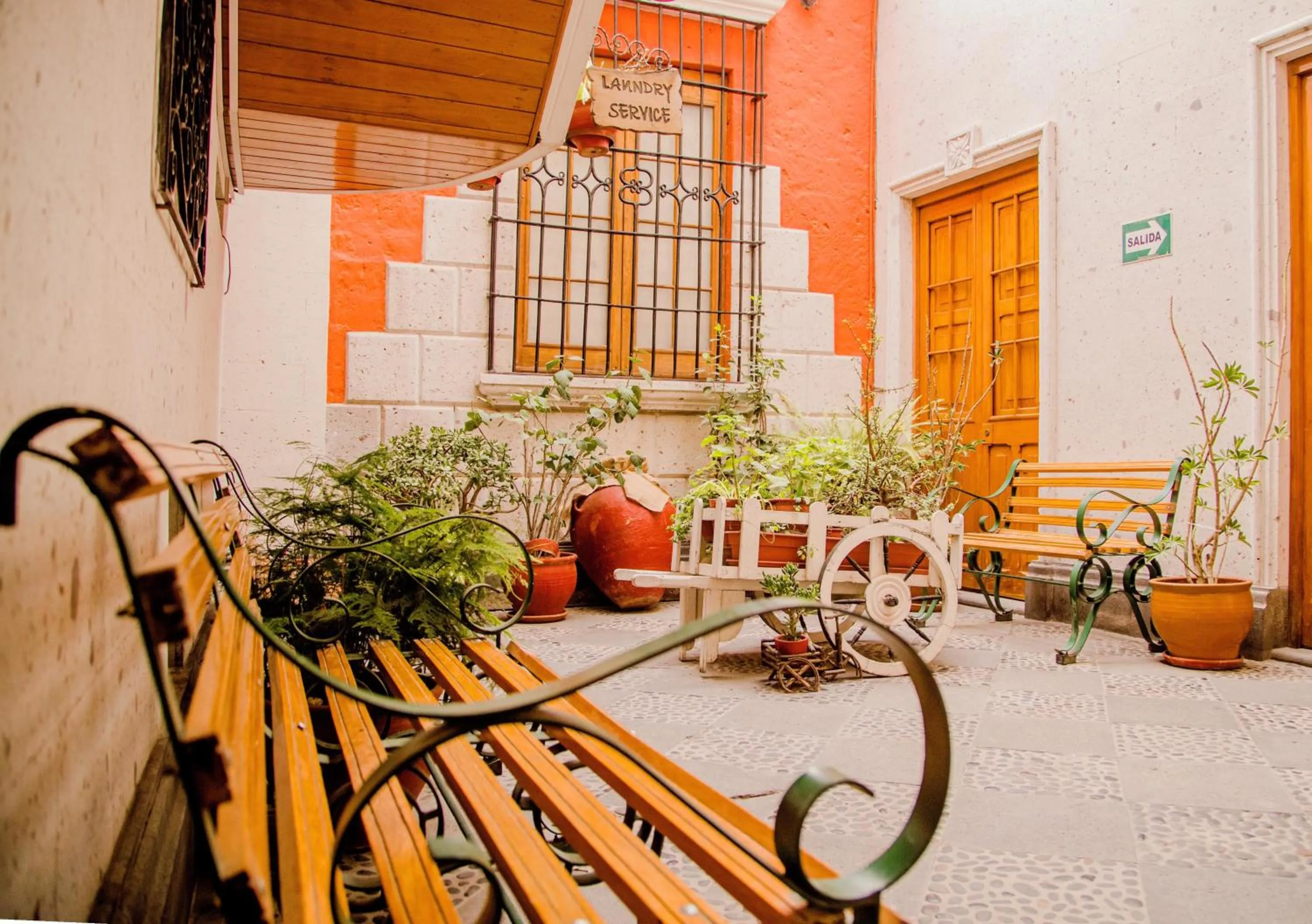 Patio in Villa Sillar