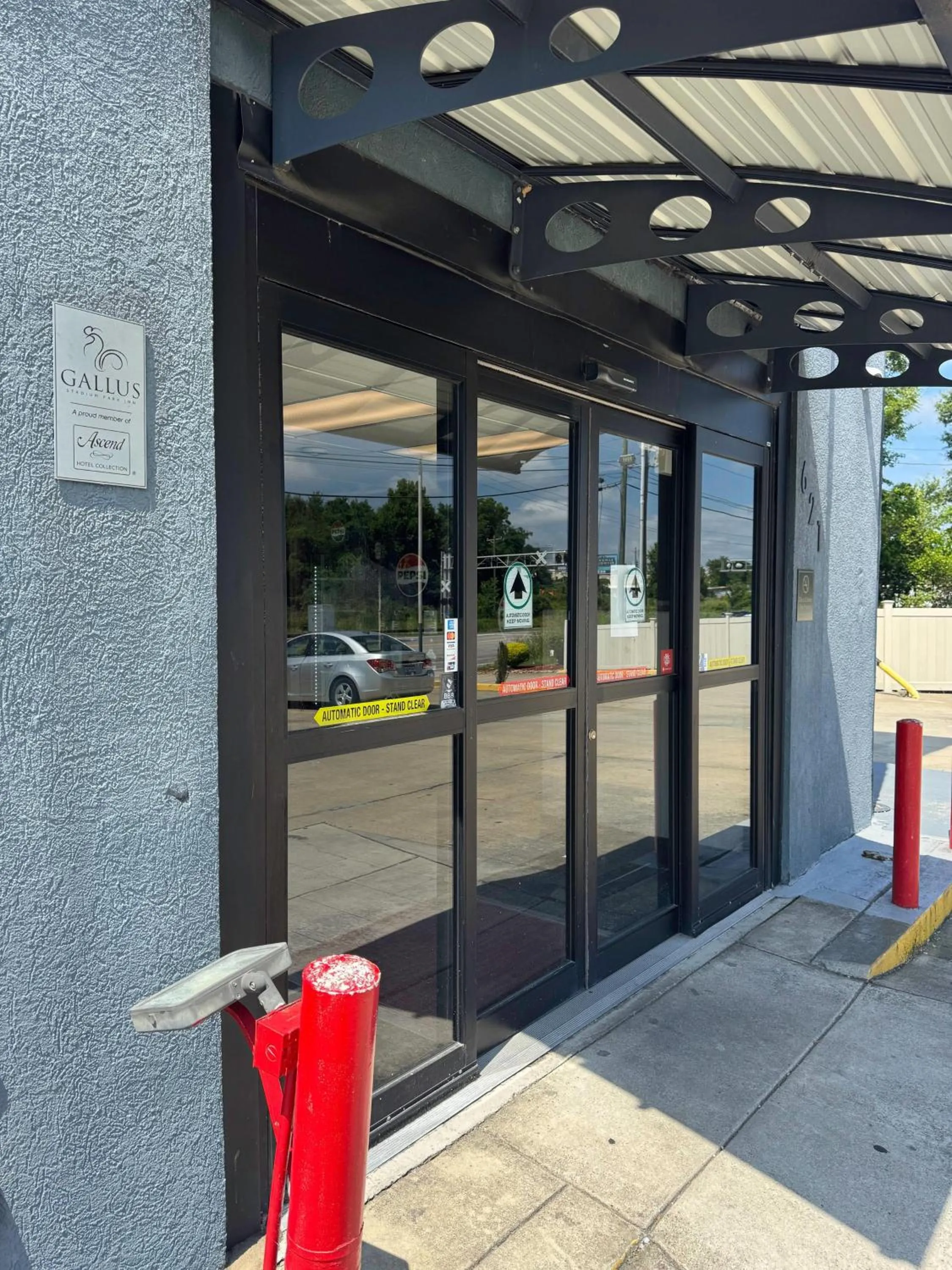 Property building in Gallus Stadium Park Inn, an Ascend Collection Hotel