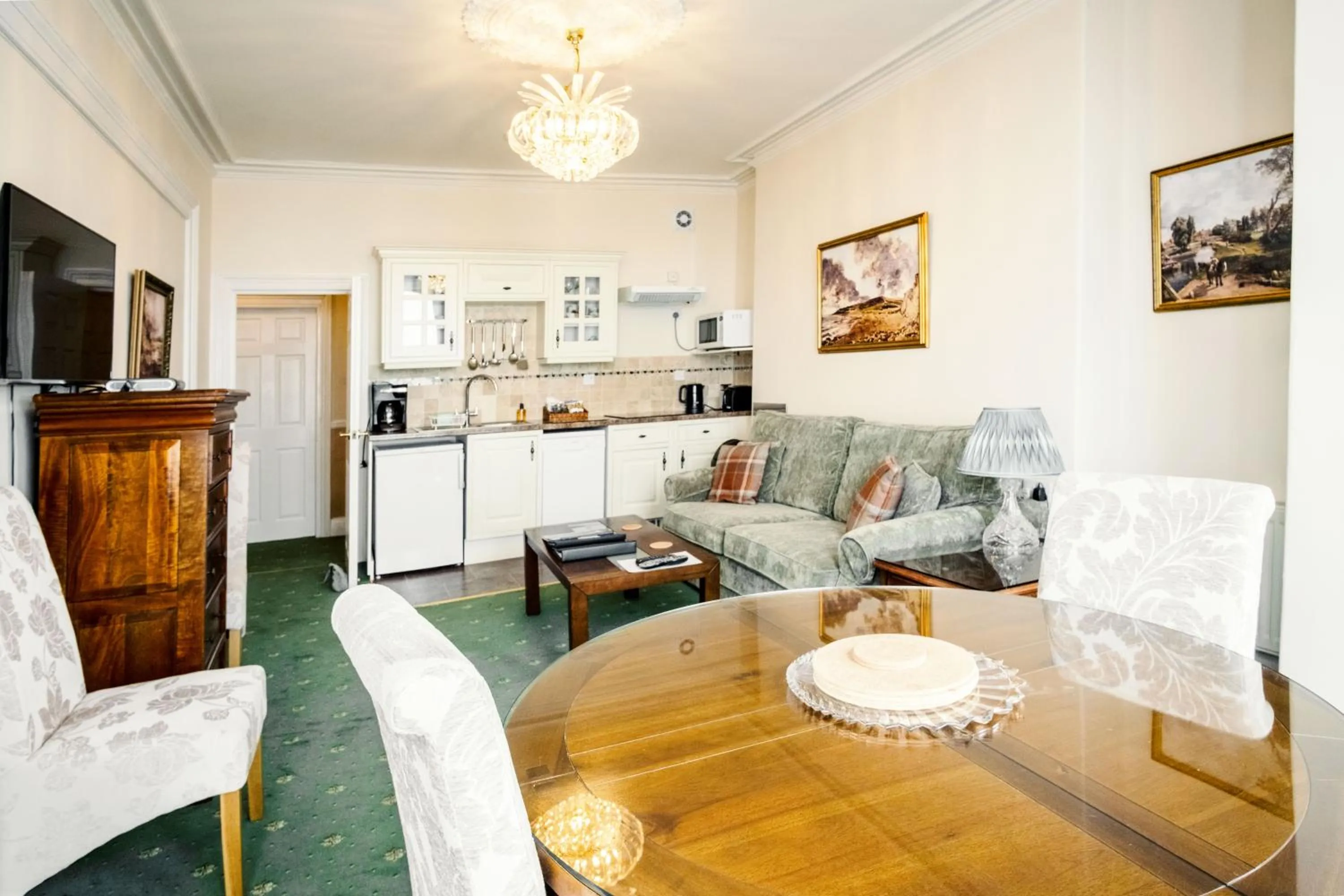 Living room in The Town House