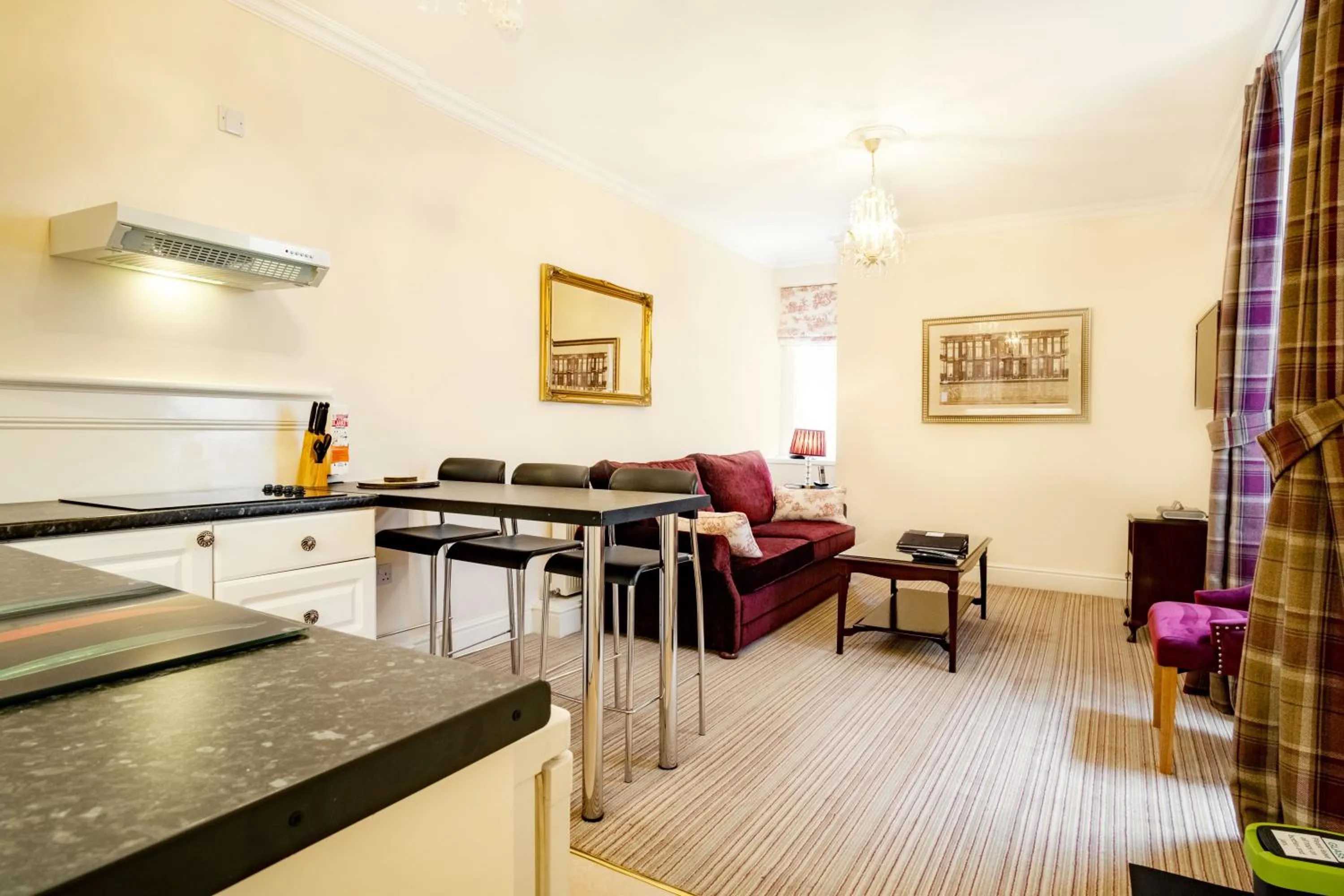 Living room in The Town House