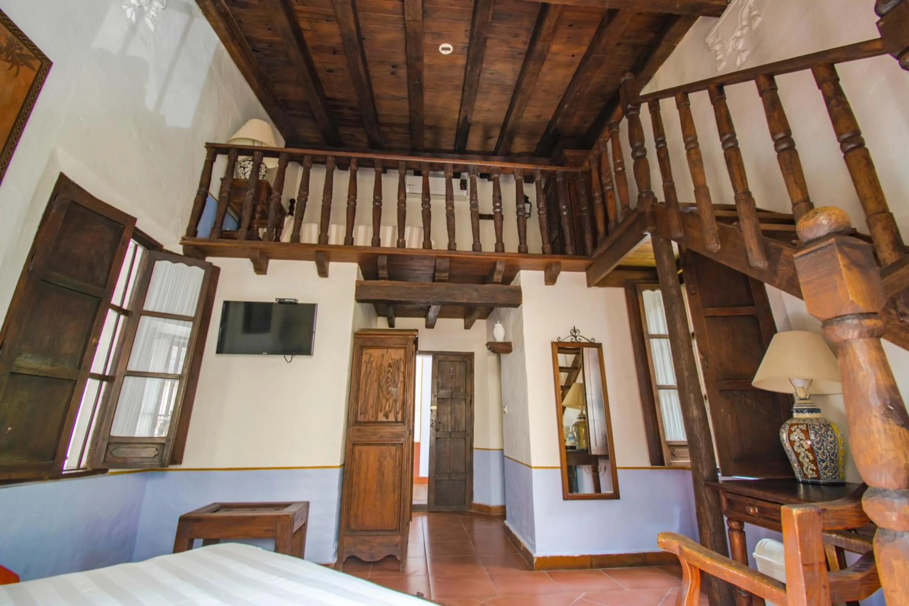 Bed in Meson del Alferez Xalapa