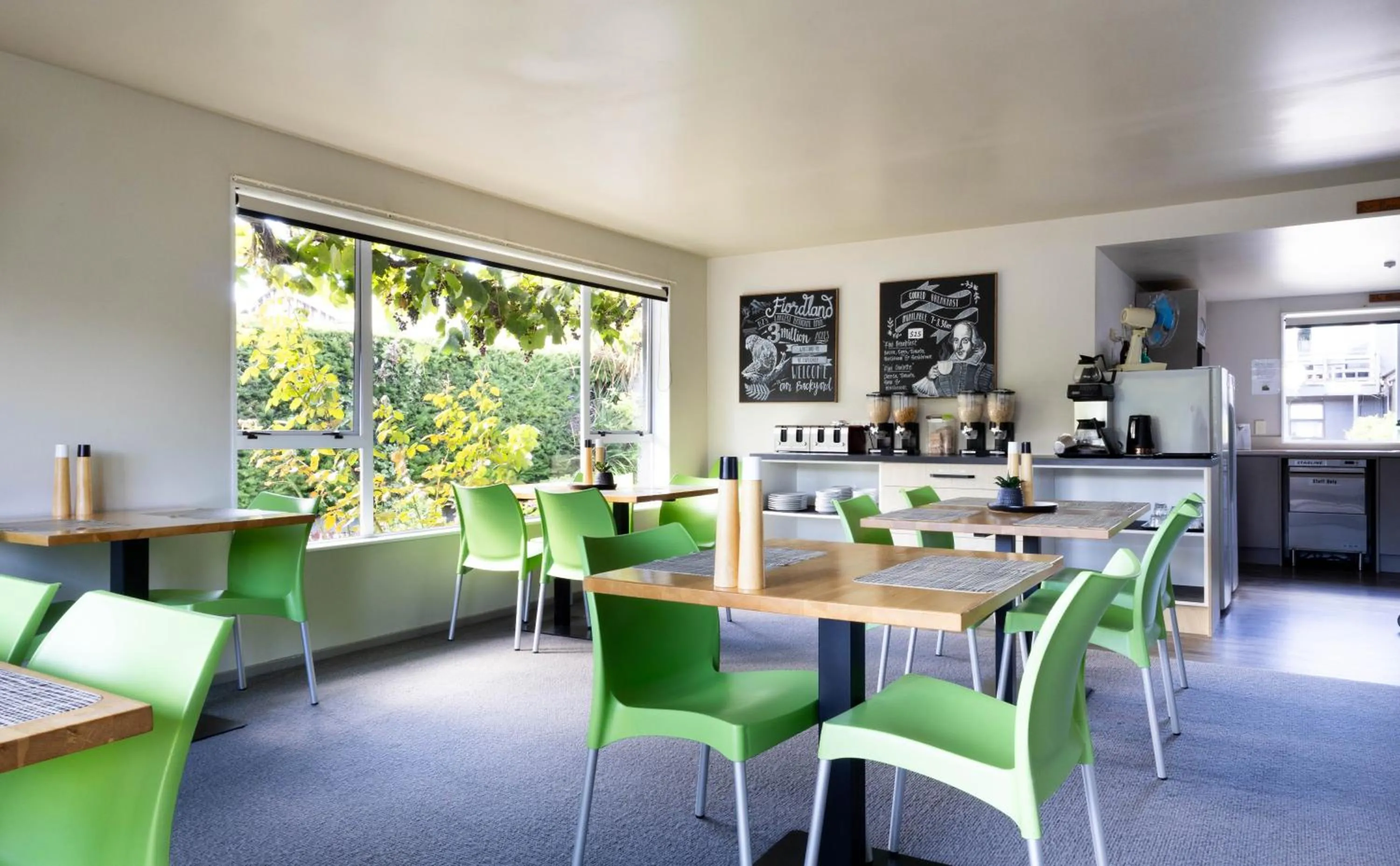 Dining area in Shakespeare House