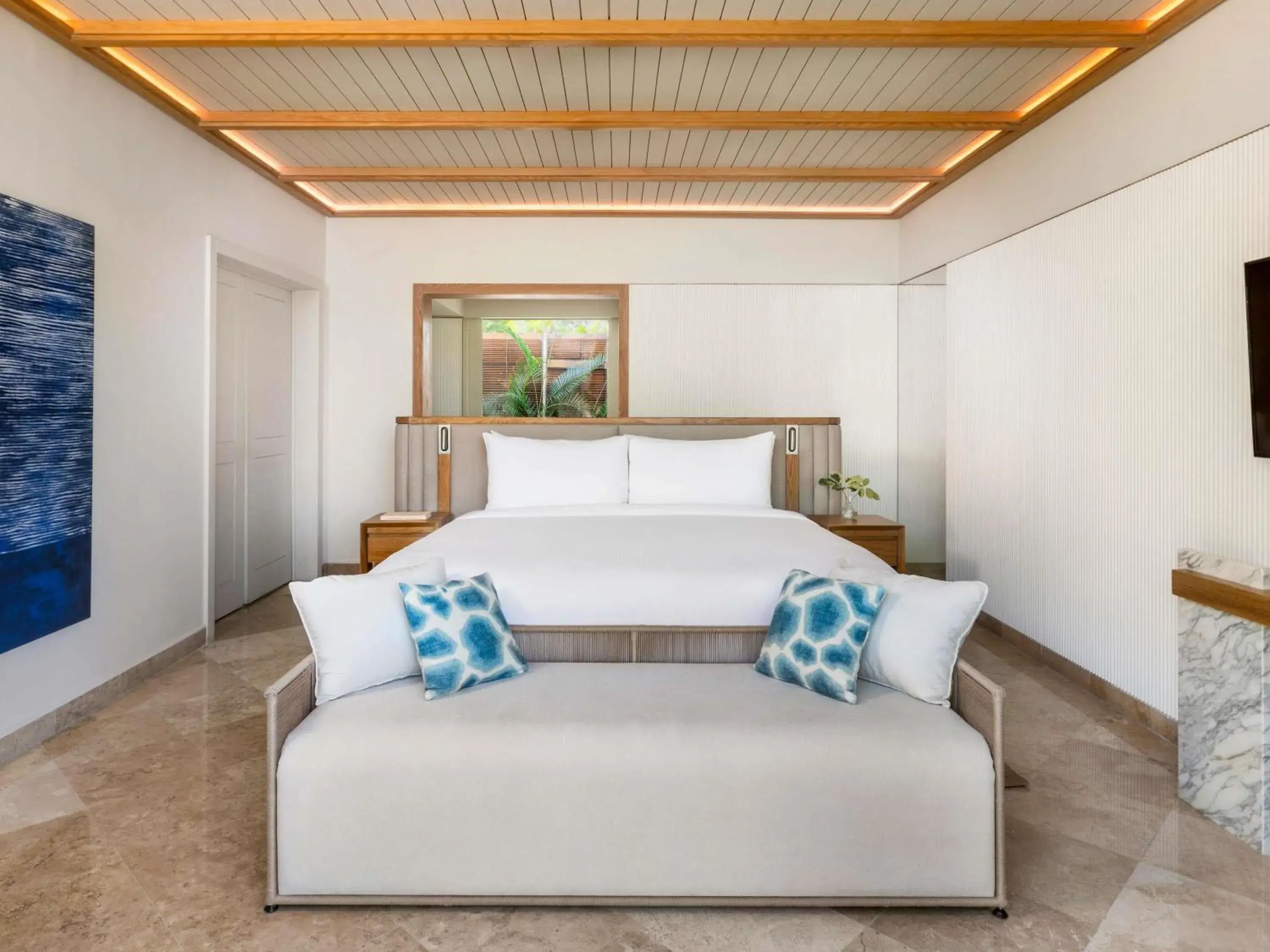 Bedroom, Bed in Fairmont Mayakoba Bedroom, Bed in Fairmont Mayakoba