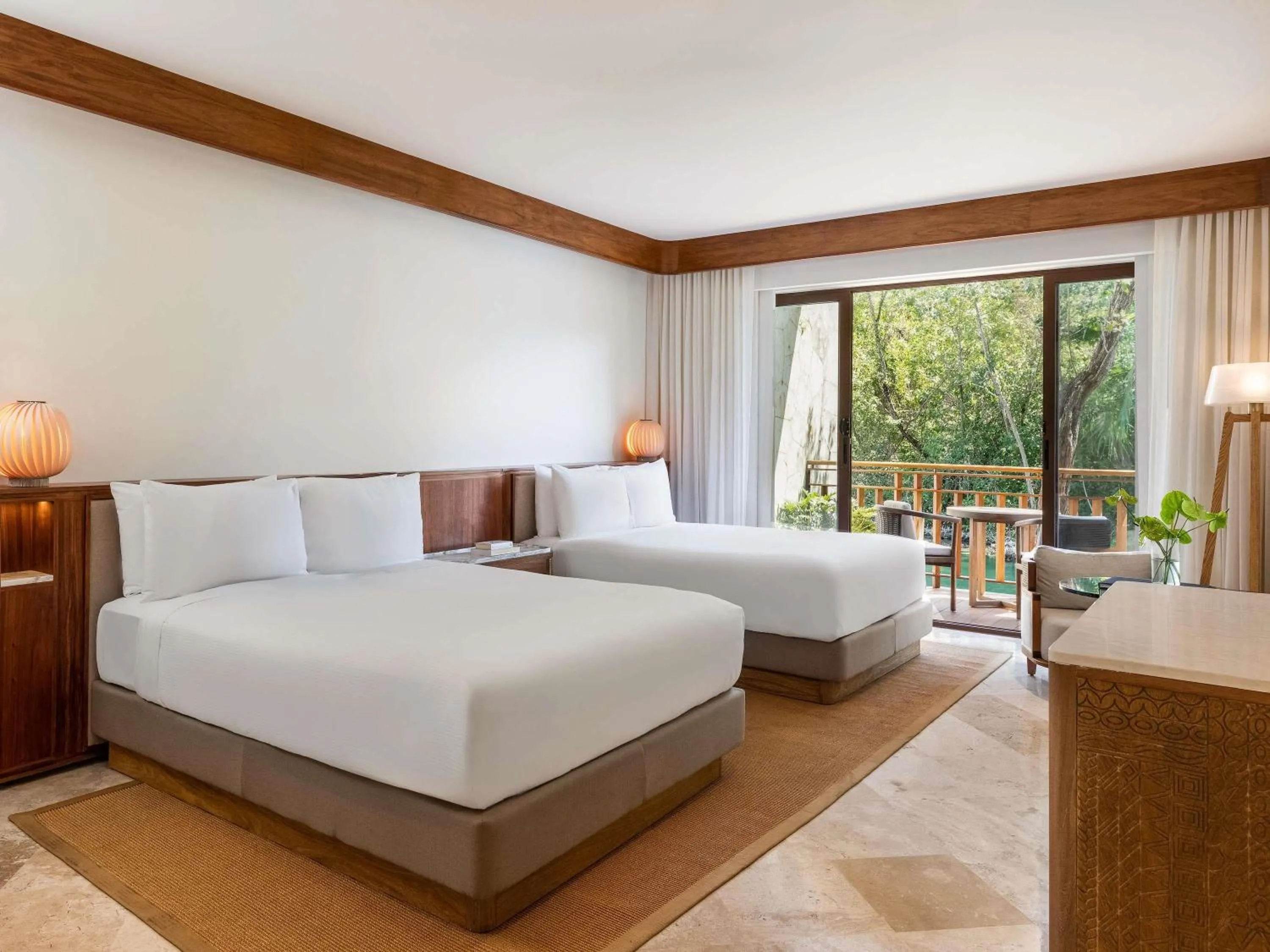 Bedroom, Bed in Fairmont Mayakoba