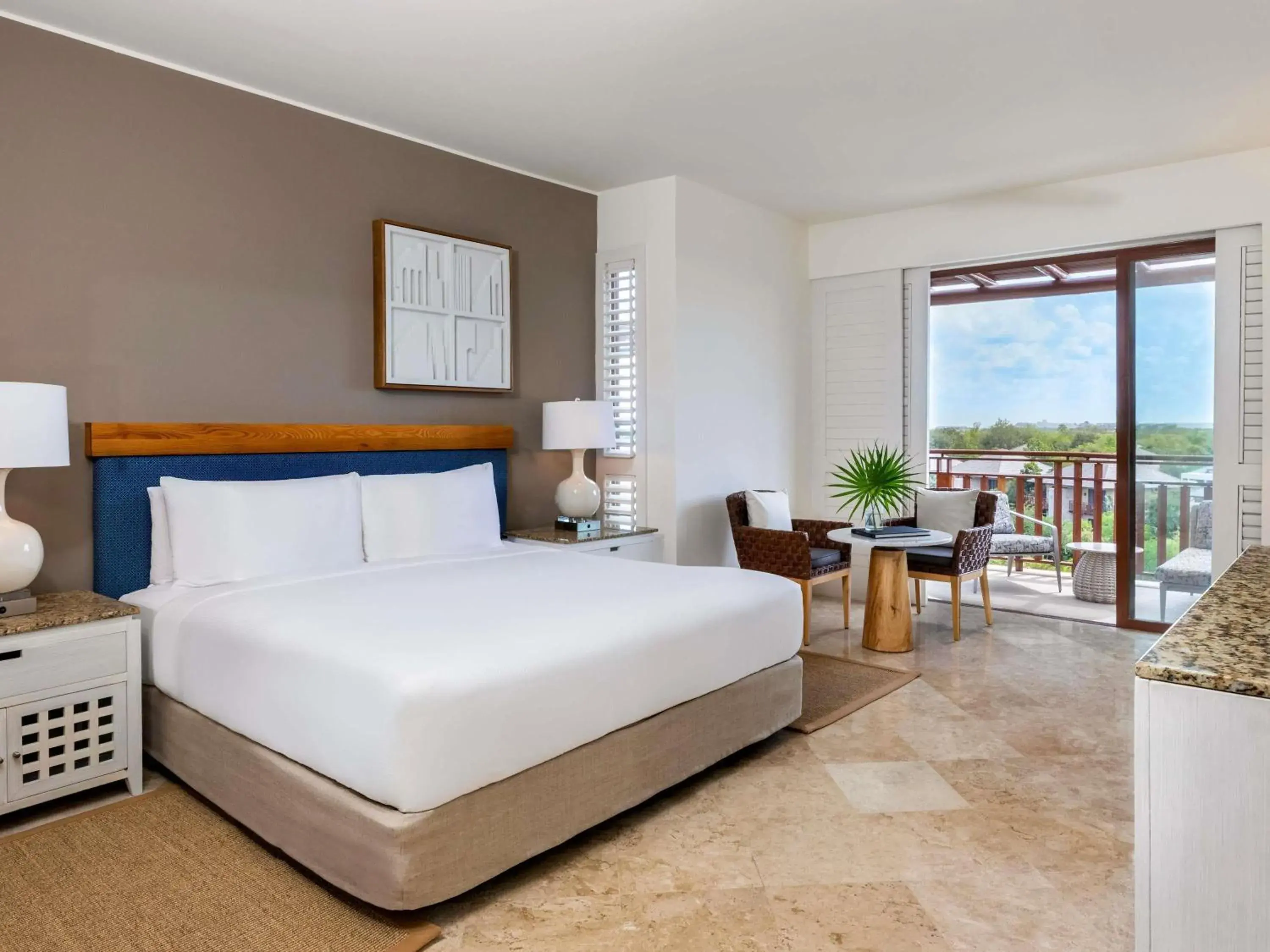 Fairmont King Room with Soaking Tub - Panoramic Resort View in Fairmont Mayakoba Fairmont King Room with Soaking Tub - Panoramic Resort View in Fairmont Mayakoba