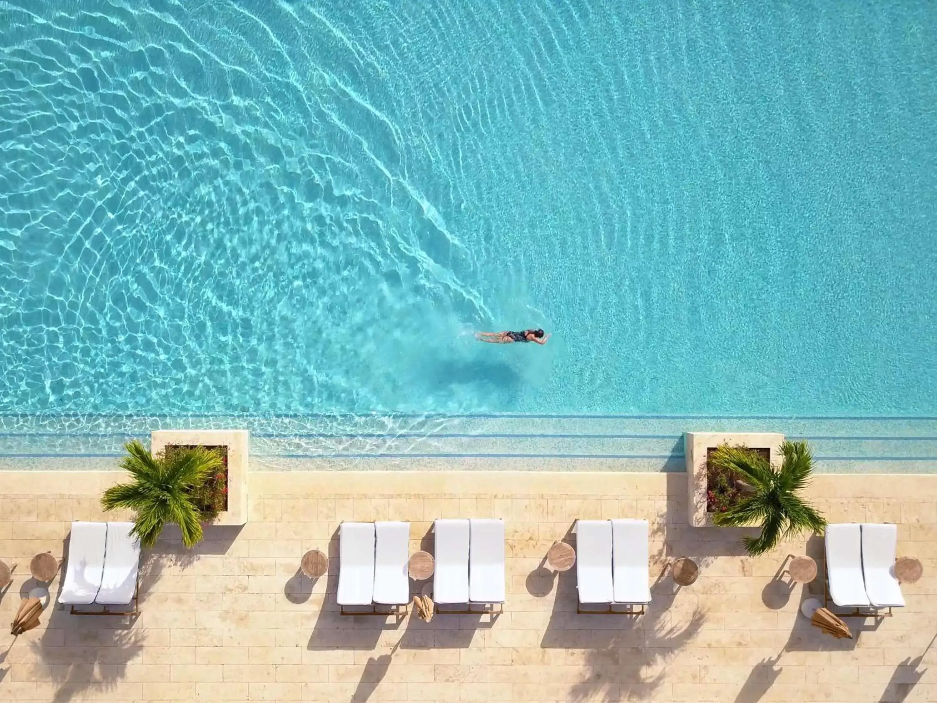 Pool view in Fairmont Mayakoba Pool view in Fairmont Mayakoba