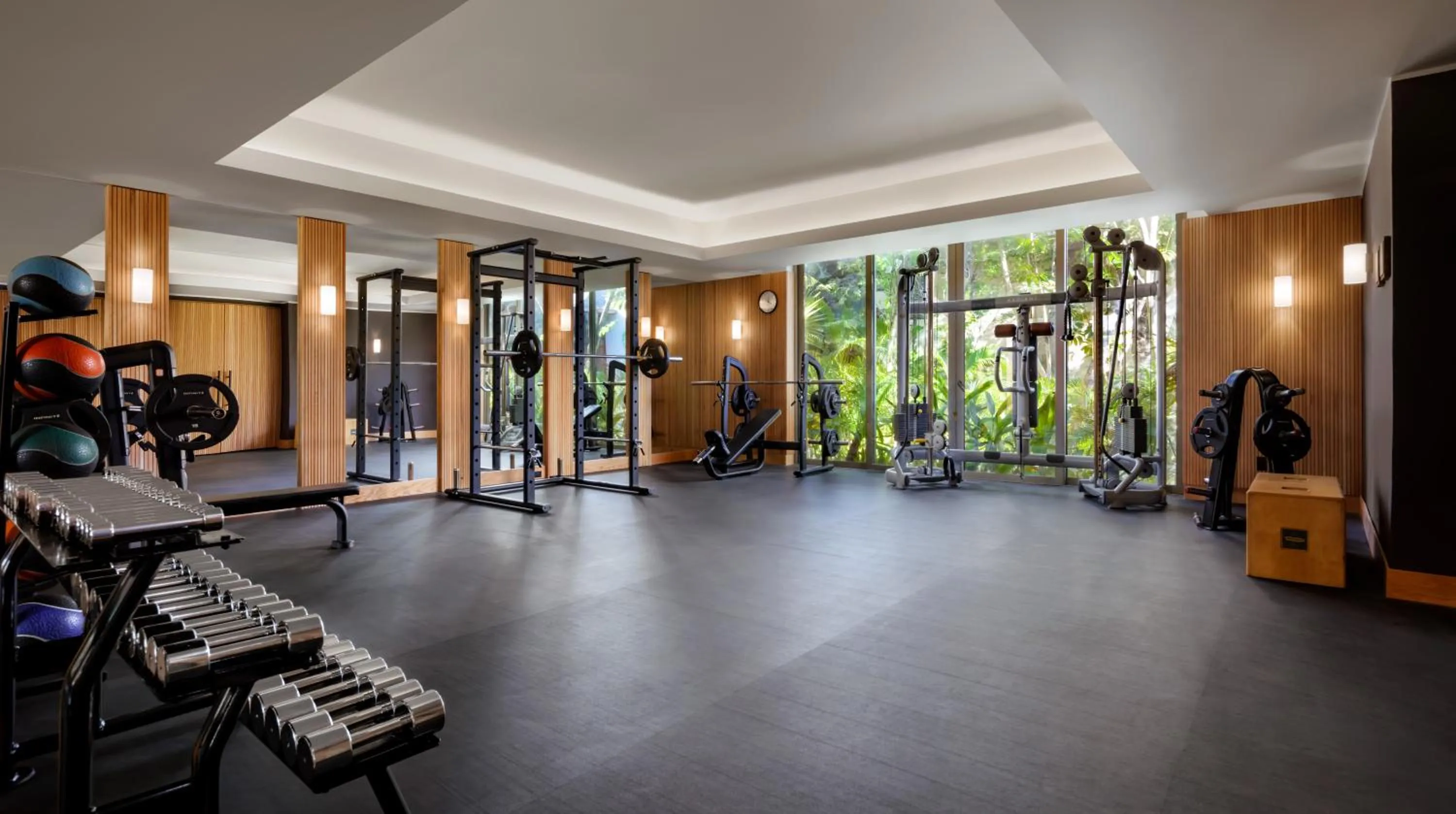 Fitness centre/facilities in Fairmont Mayakoba