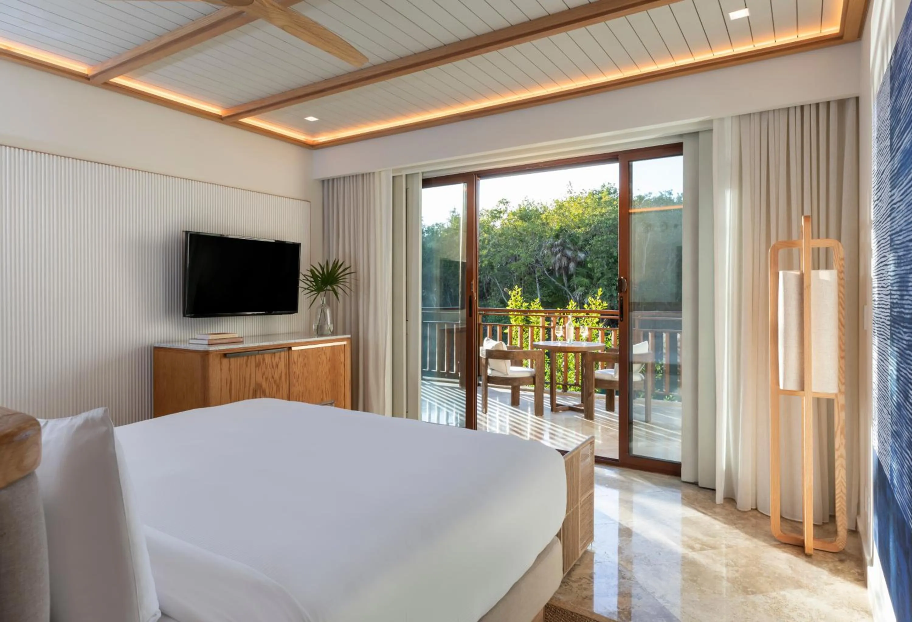 Bedroom, Bed in Fairmont Mayakoba