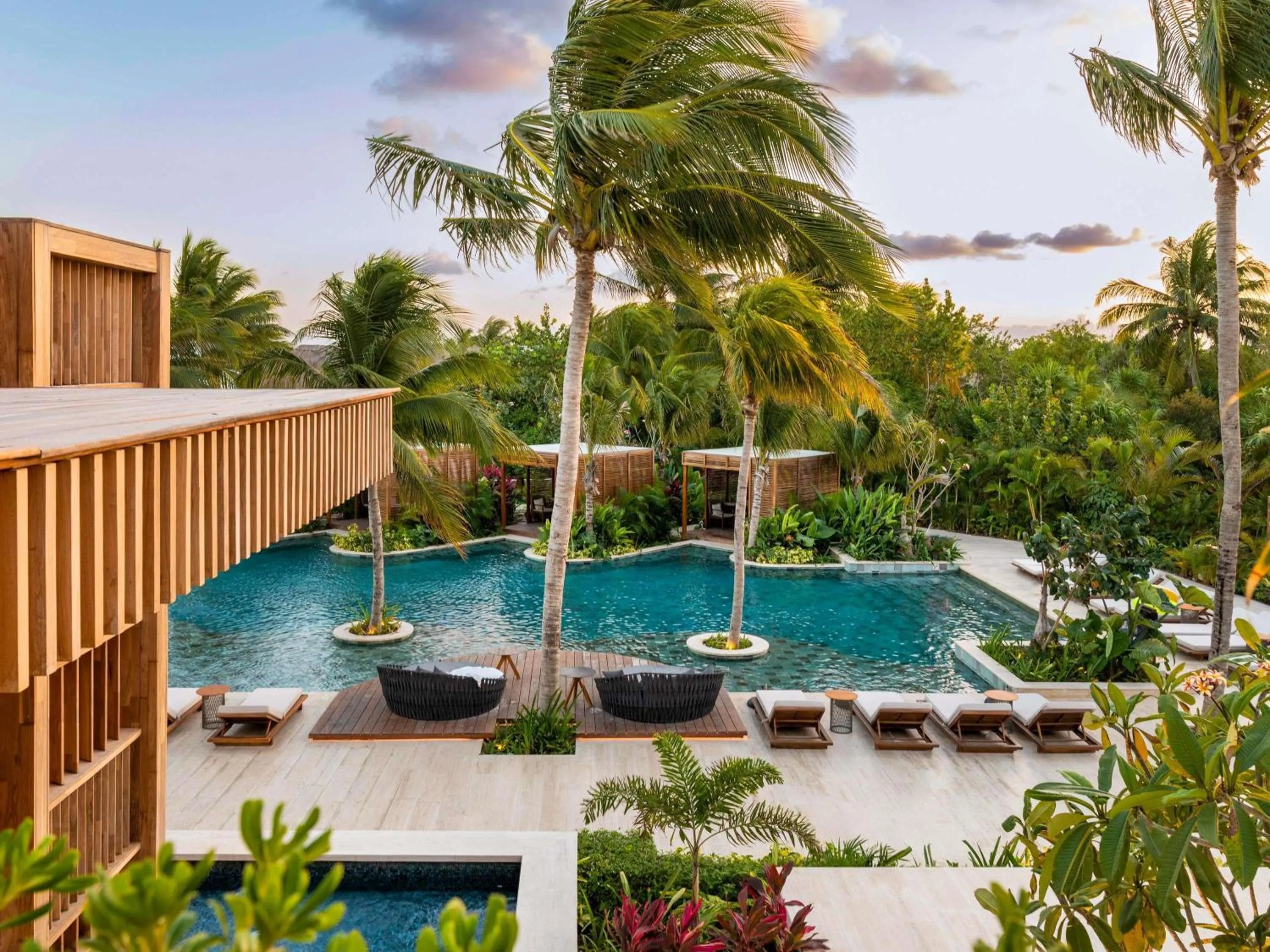 Lounge or bar in Fairmont Mayakoba