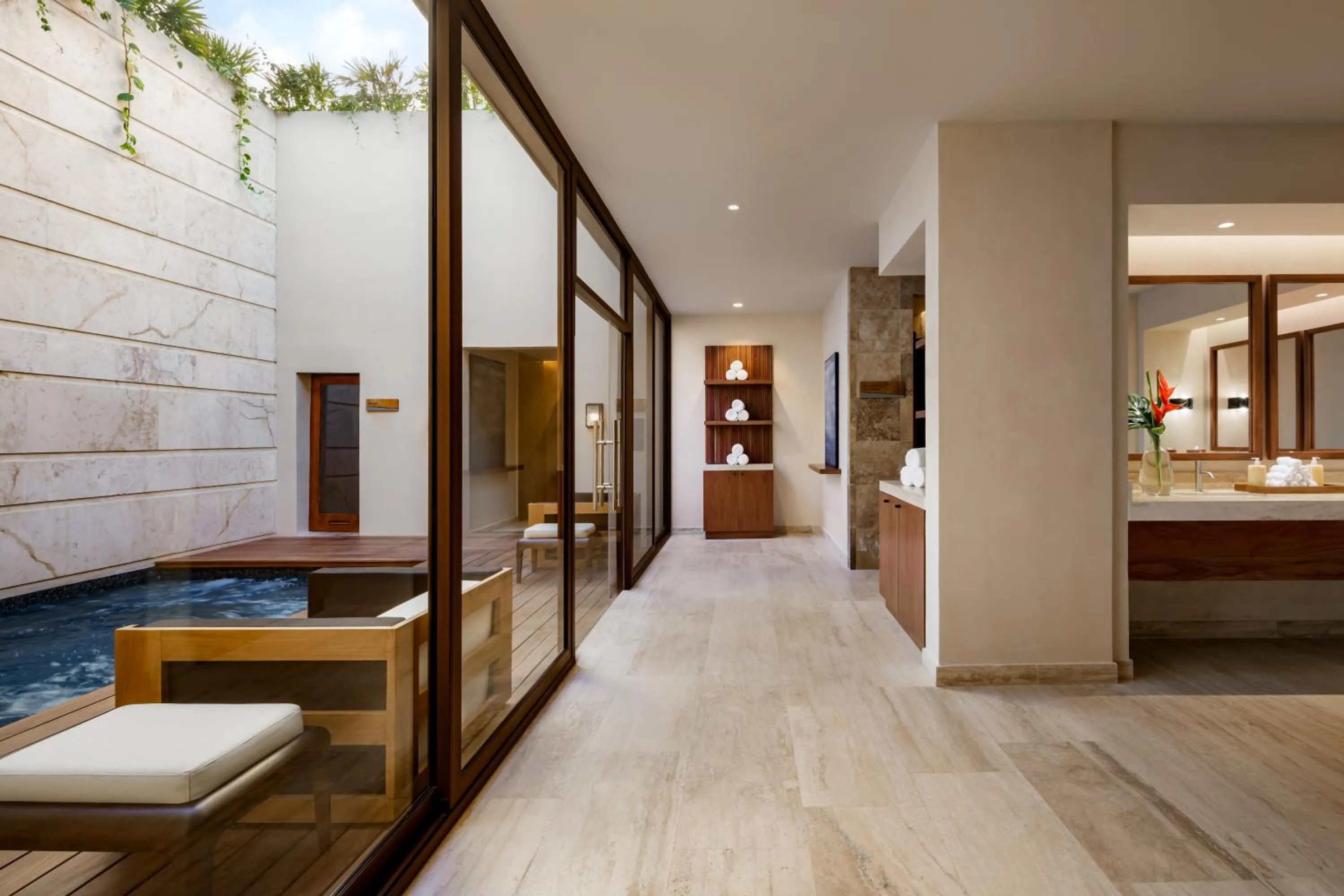 Spa and wellness centre/facilities in Fairmont Mayakoba