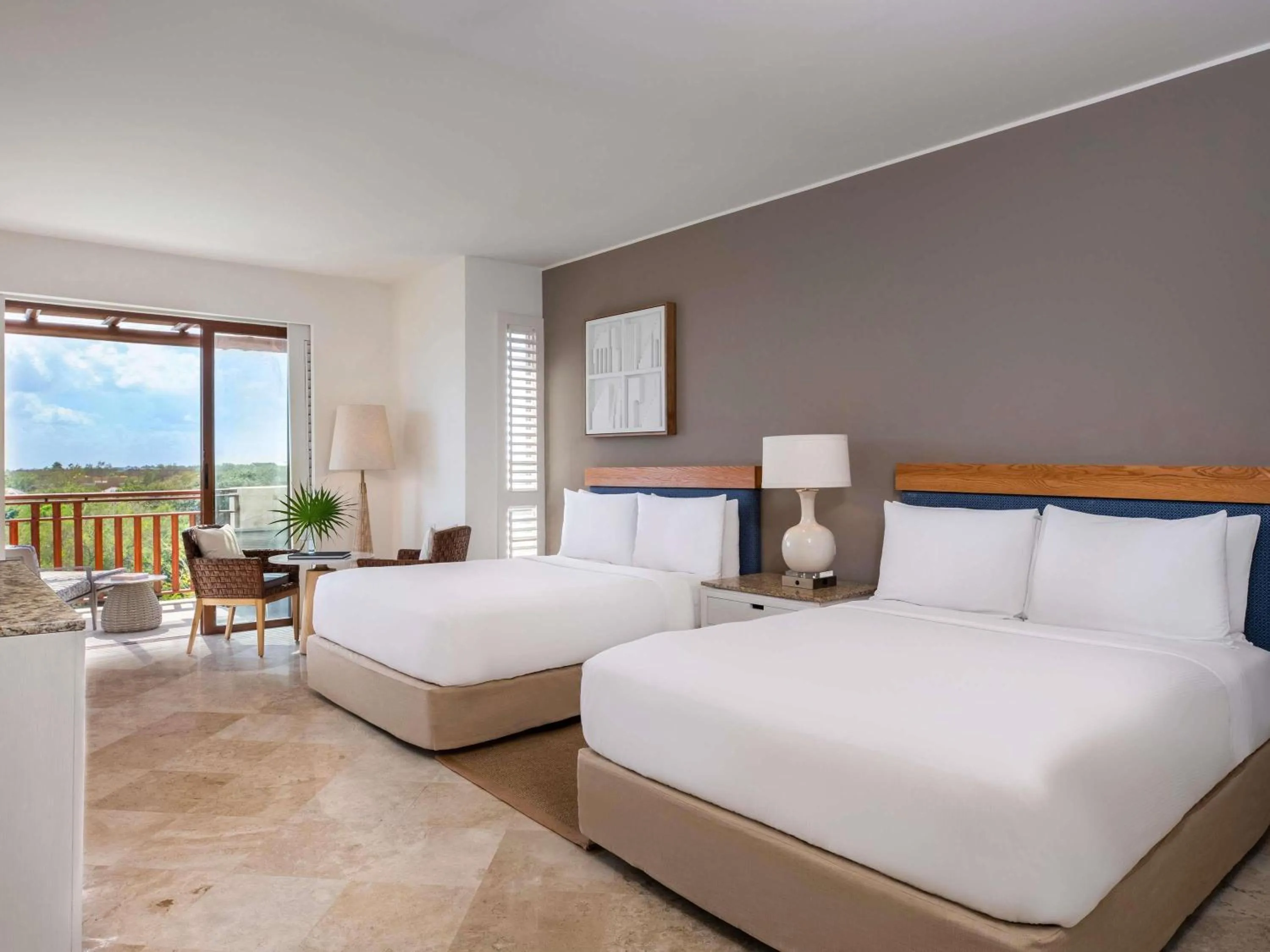 Bedroom, Bed in Fairmont Mayakoba