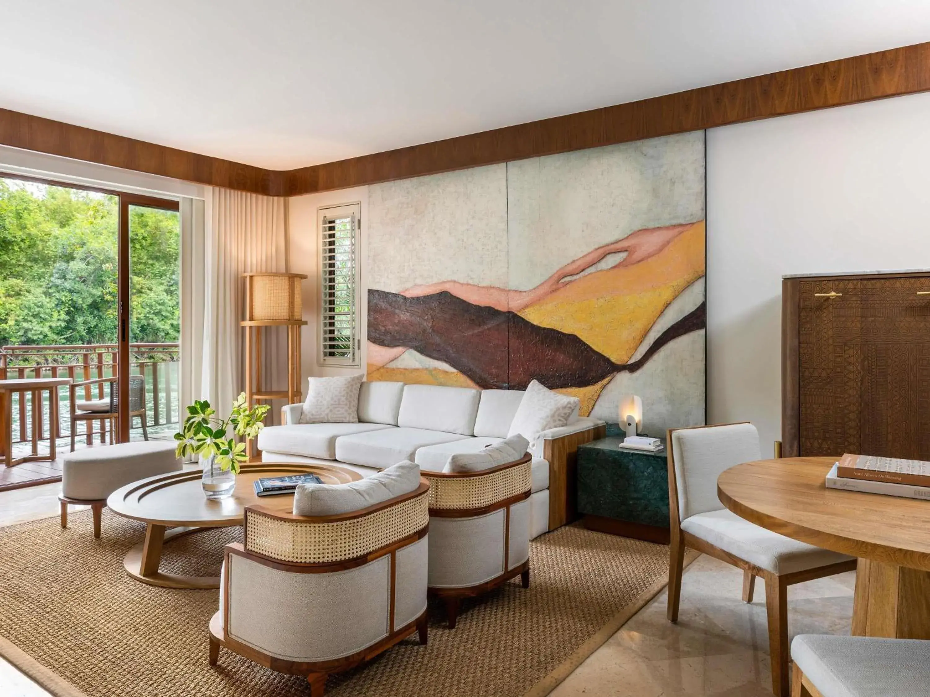 Signature Casita Suite with Two Queen Beds and Lagoon View, in Fairmont Mayakoba Signature Casita Suite with Two Queen Beds and Lagoon View, in Fairmont Mayakoba