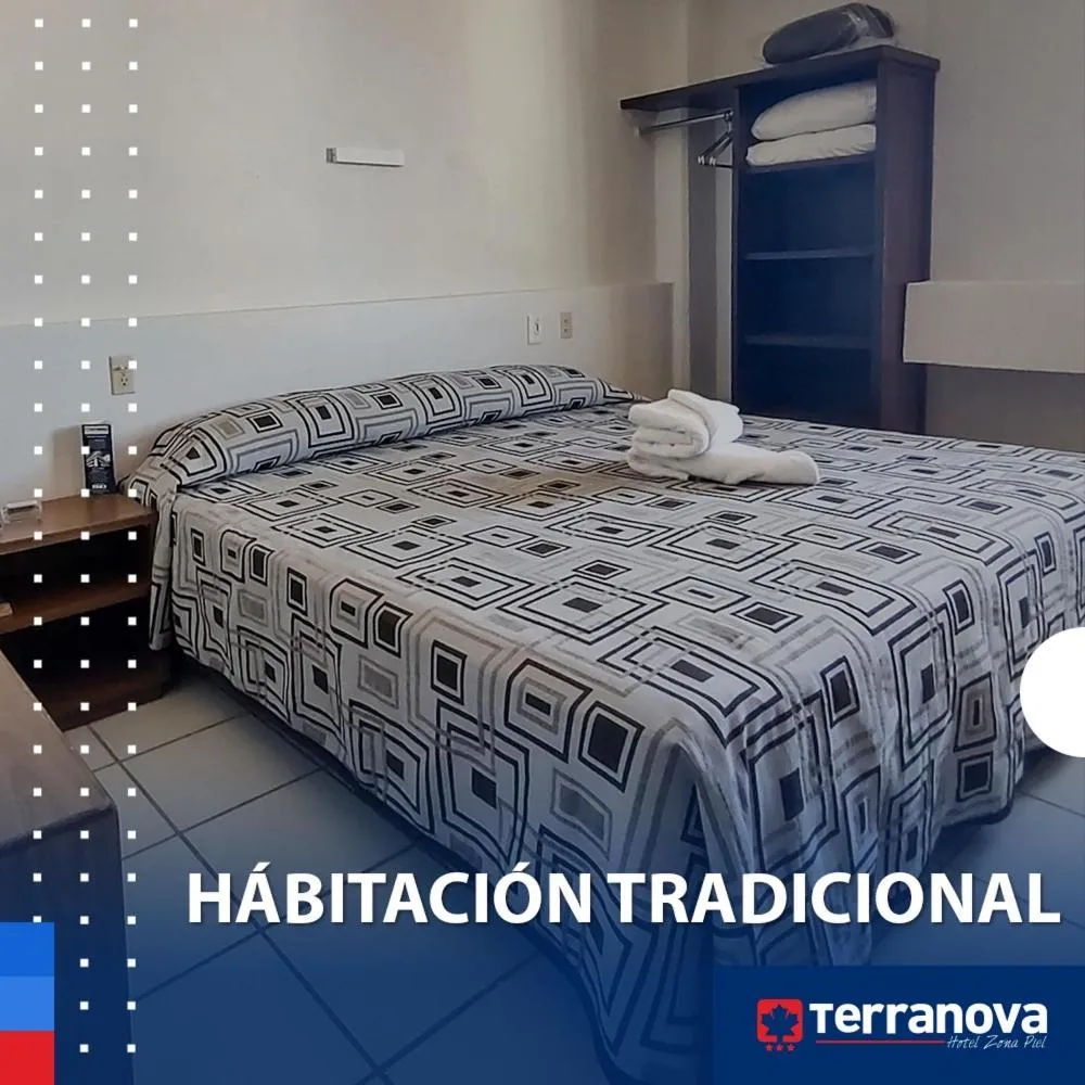 Bed in Hotel Terranova