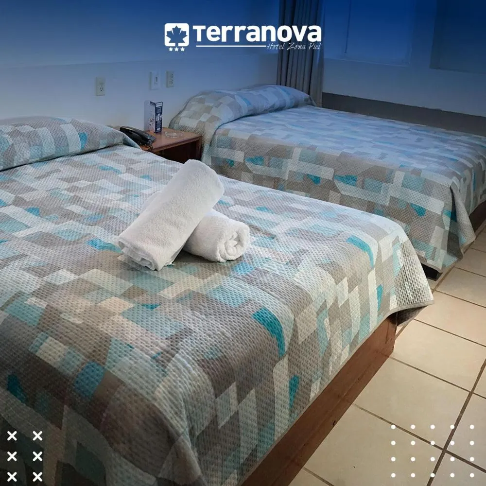 Bed in Hotel Terranova