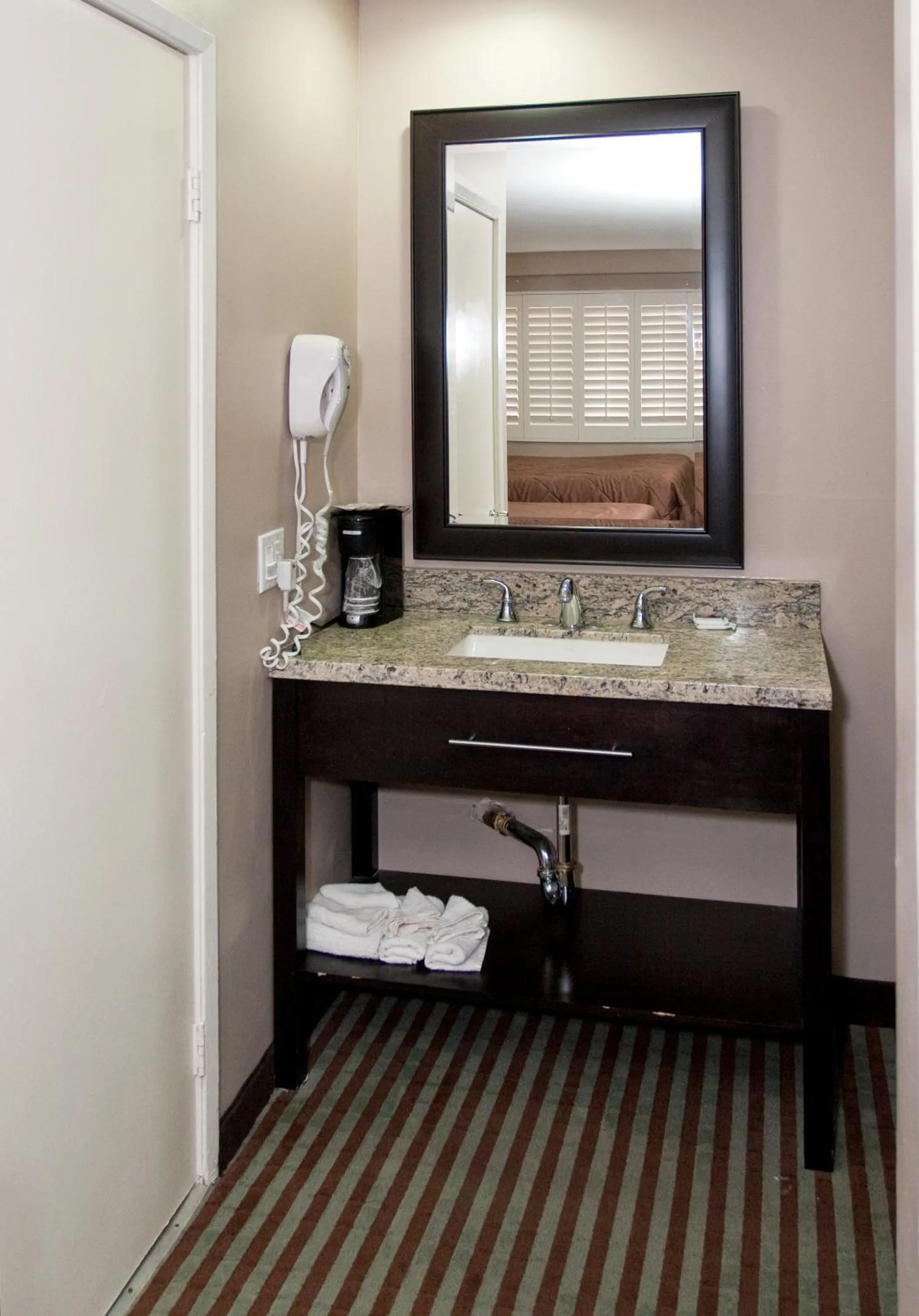 Decorative detail in Motel 6 Monterey Park