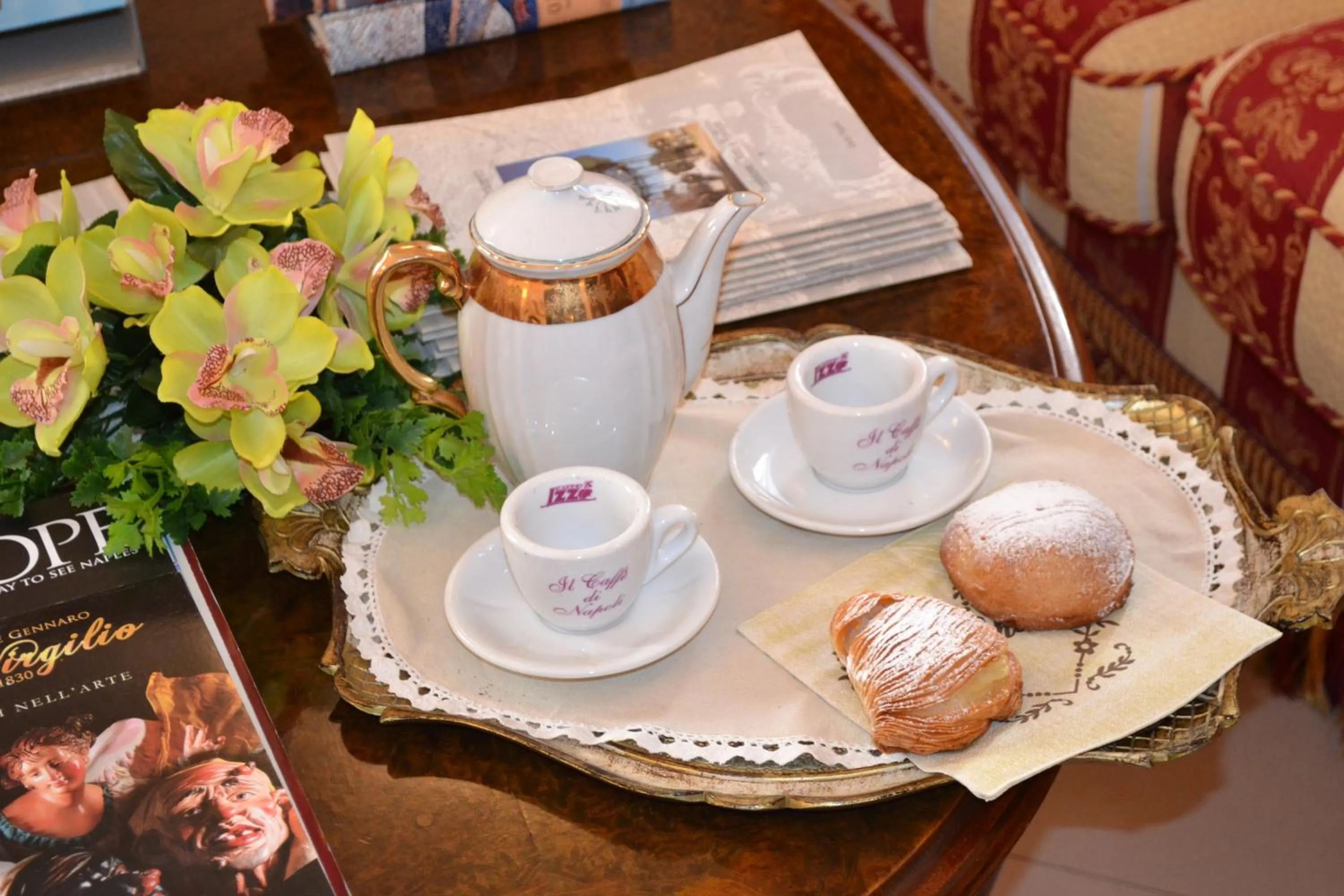 Italian breakfast in Dimora Real Maria