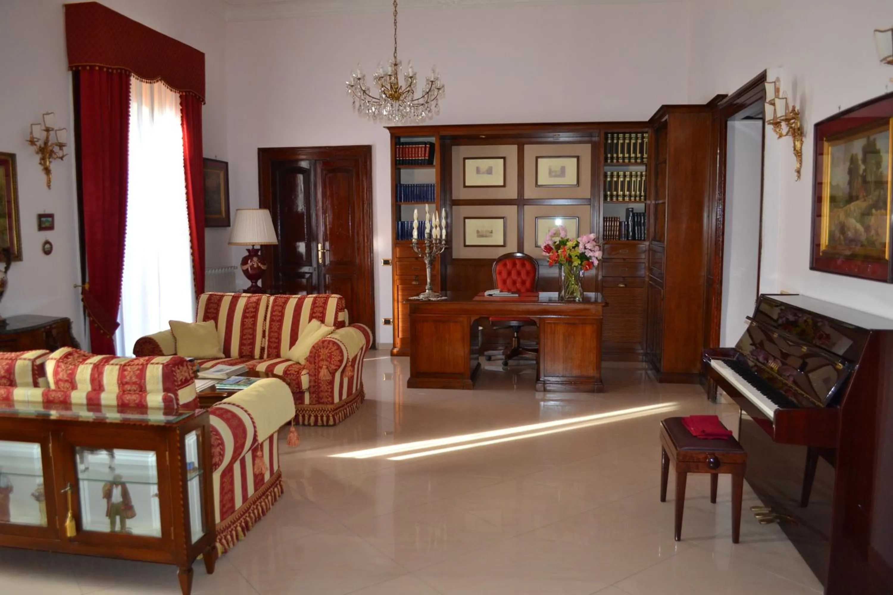 Living room in Dimora Real Maria