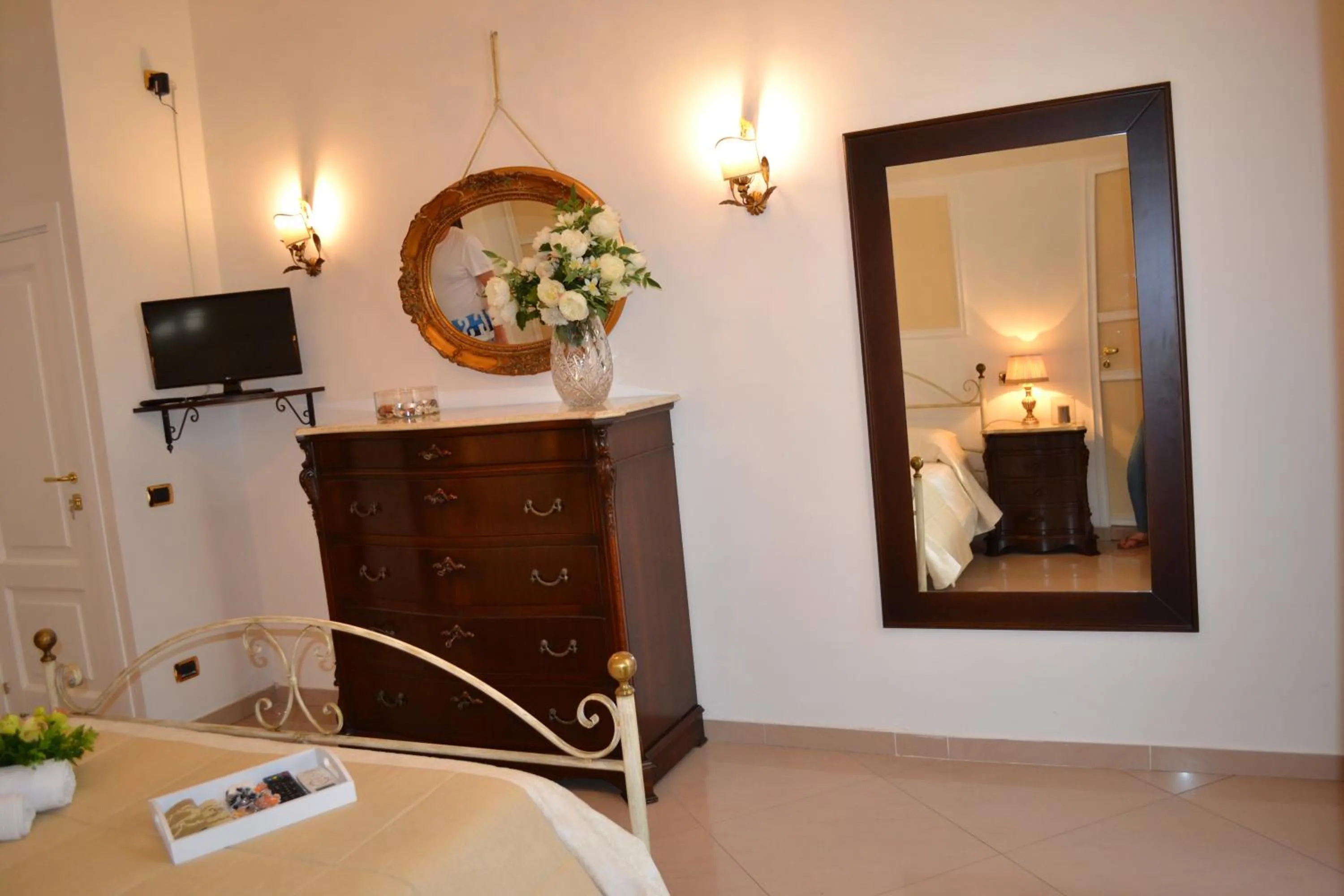 Bedroom in Dimora Real Maria