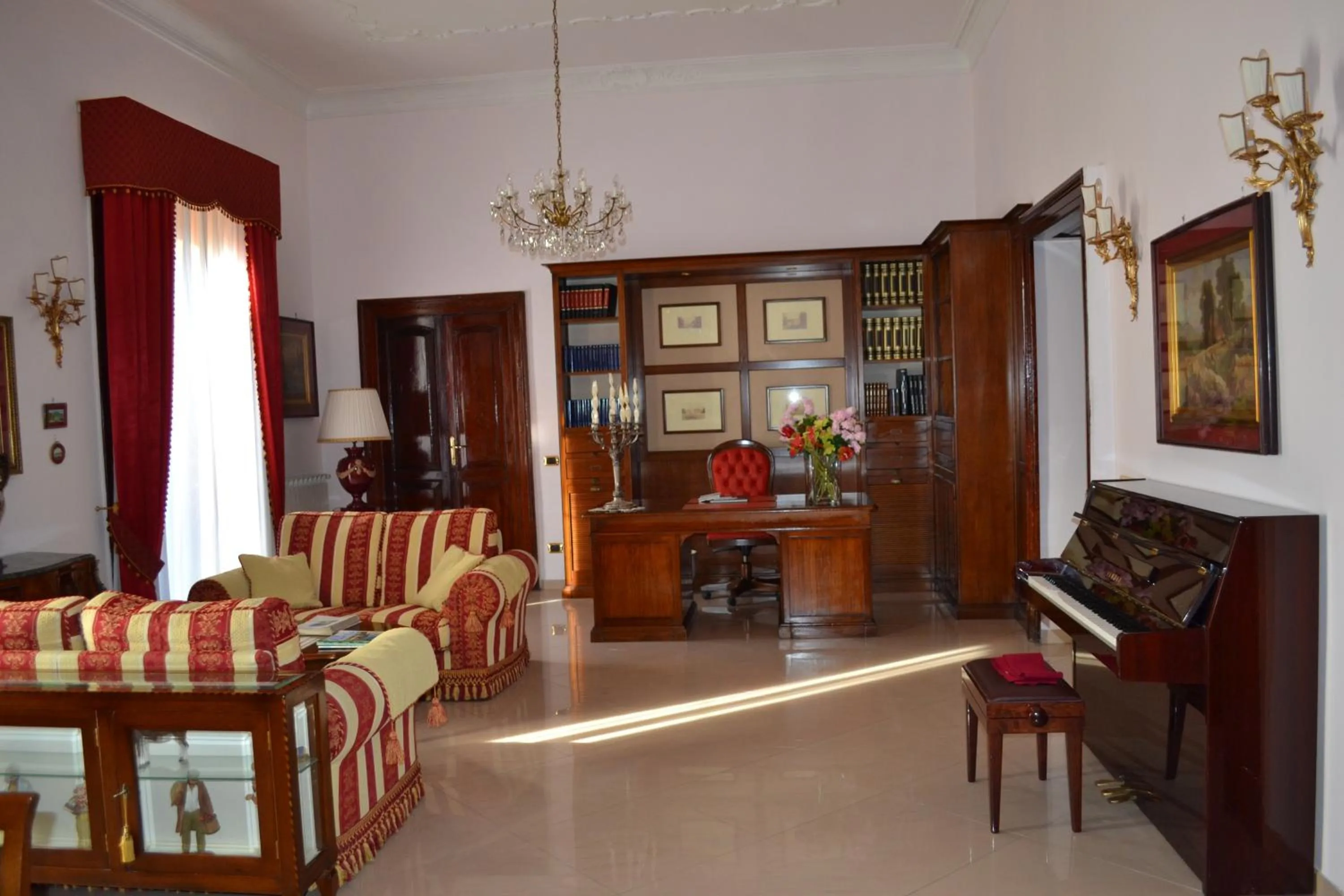 Seating area in Dimora Real Maria