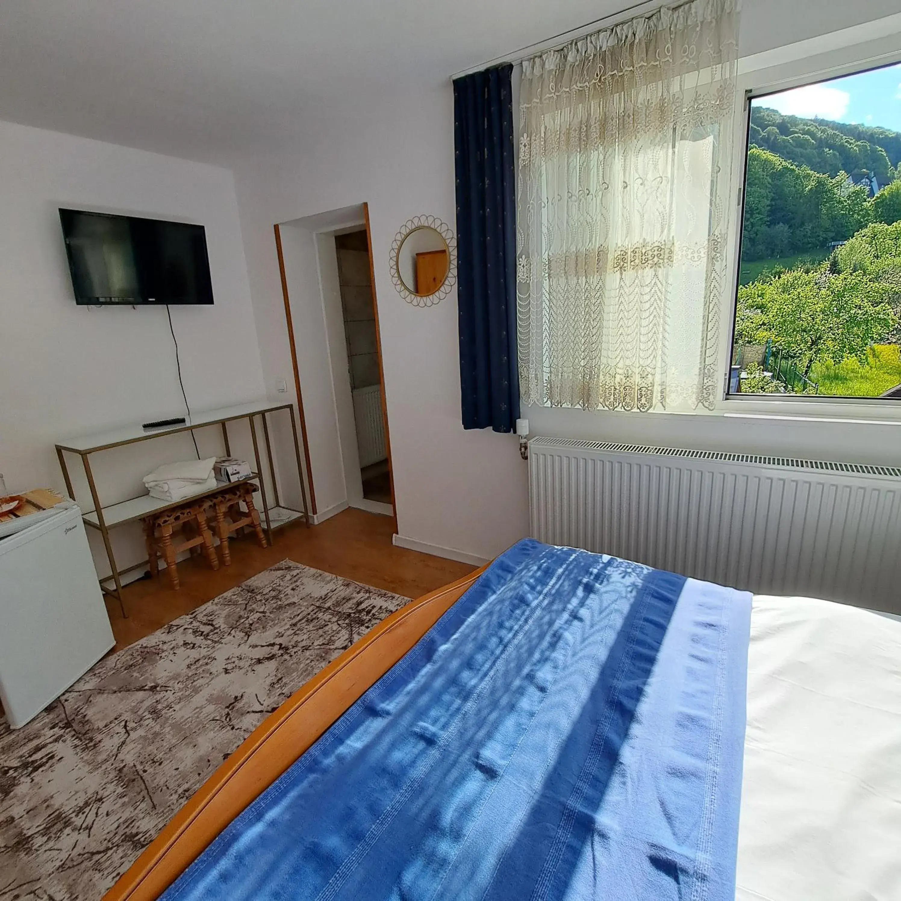 Double Room with Private Bathroom in Pensiunea Mateo Double Room with Private Bathroom in Pensiunea Mateo