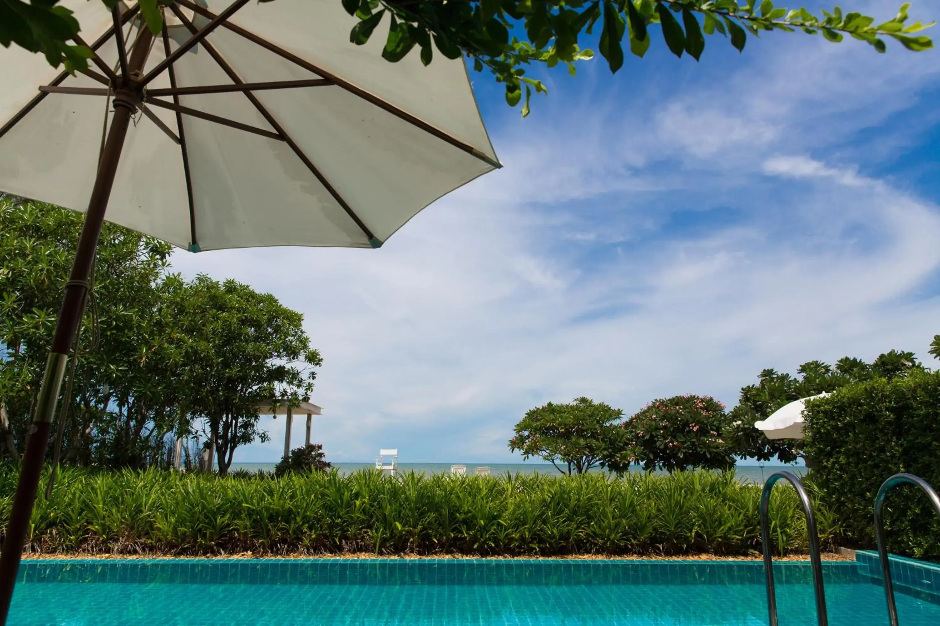 Pool view in Verano Beach Villa Pool view in Verano Beach Villa