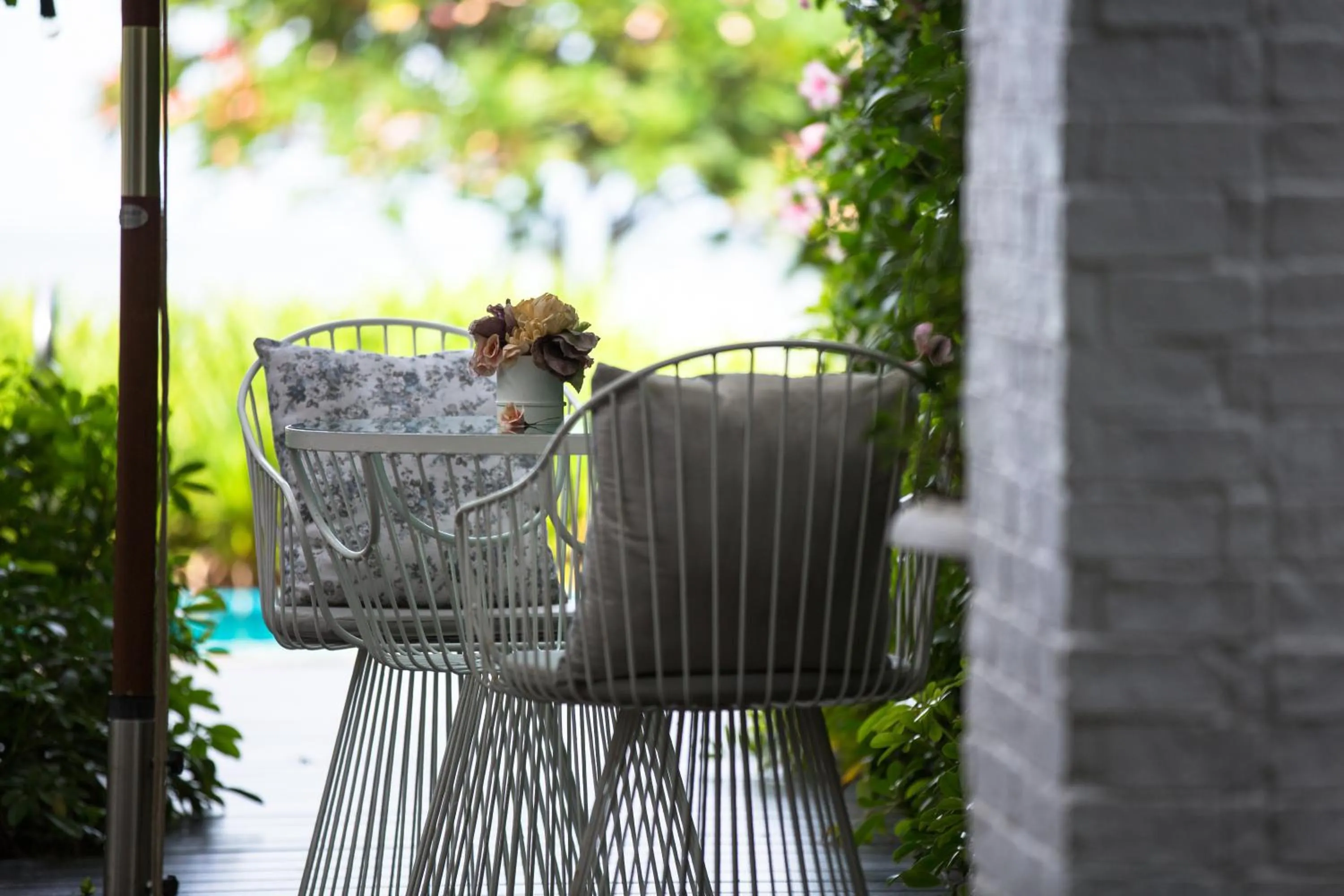 Patio in Verano Beach Villa