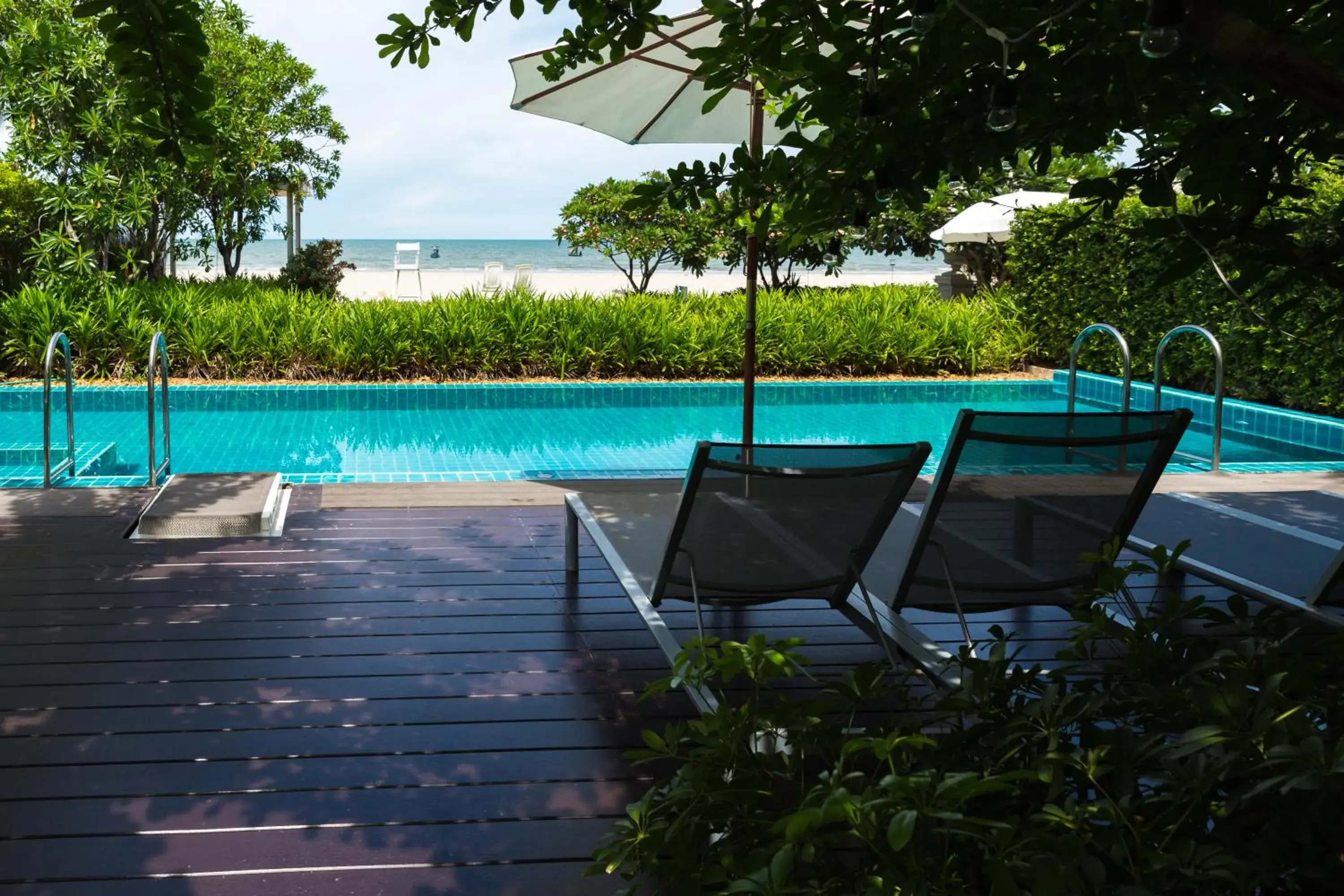 Pool view in Verano Beach Villa Pool view in Verano Beach Villa