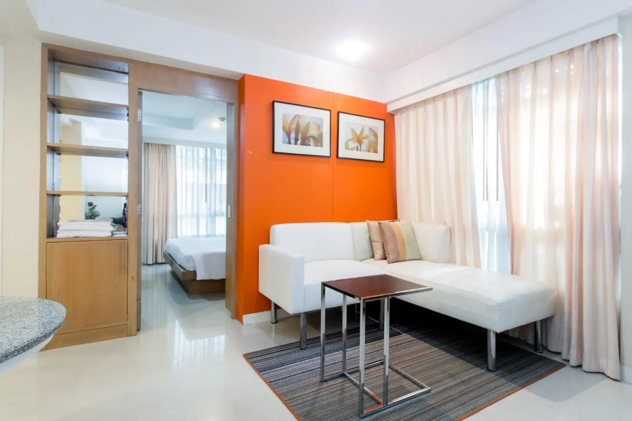 Living room, Bed in Silom Convent Garden Living room, Bed in Silom Convent Garden