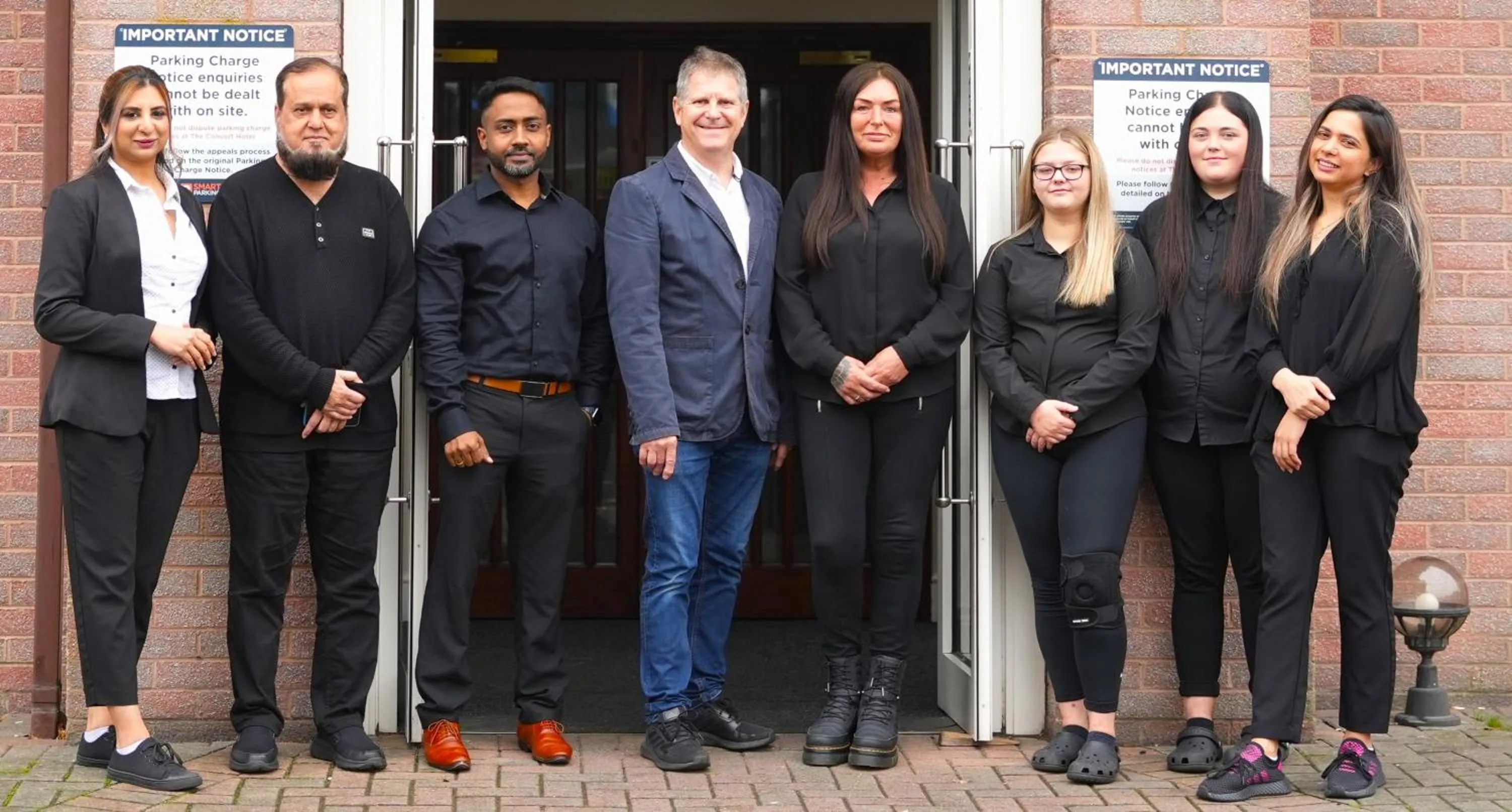 Staff in Consort Hotel