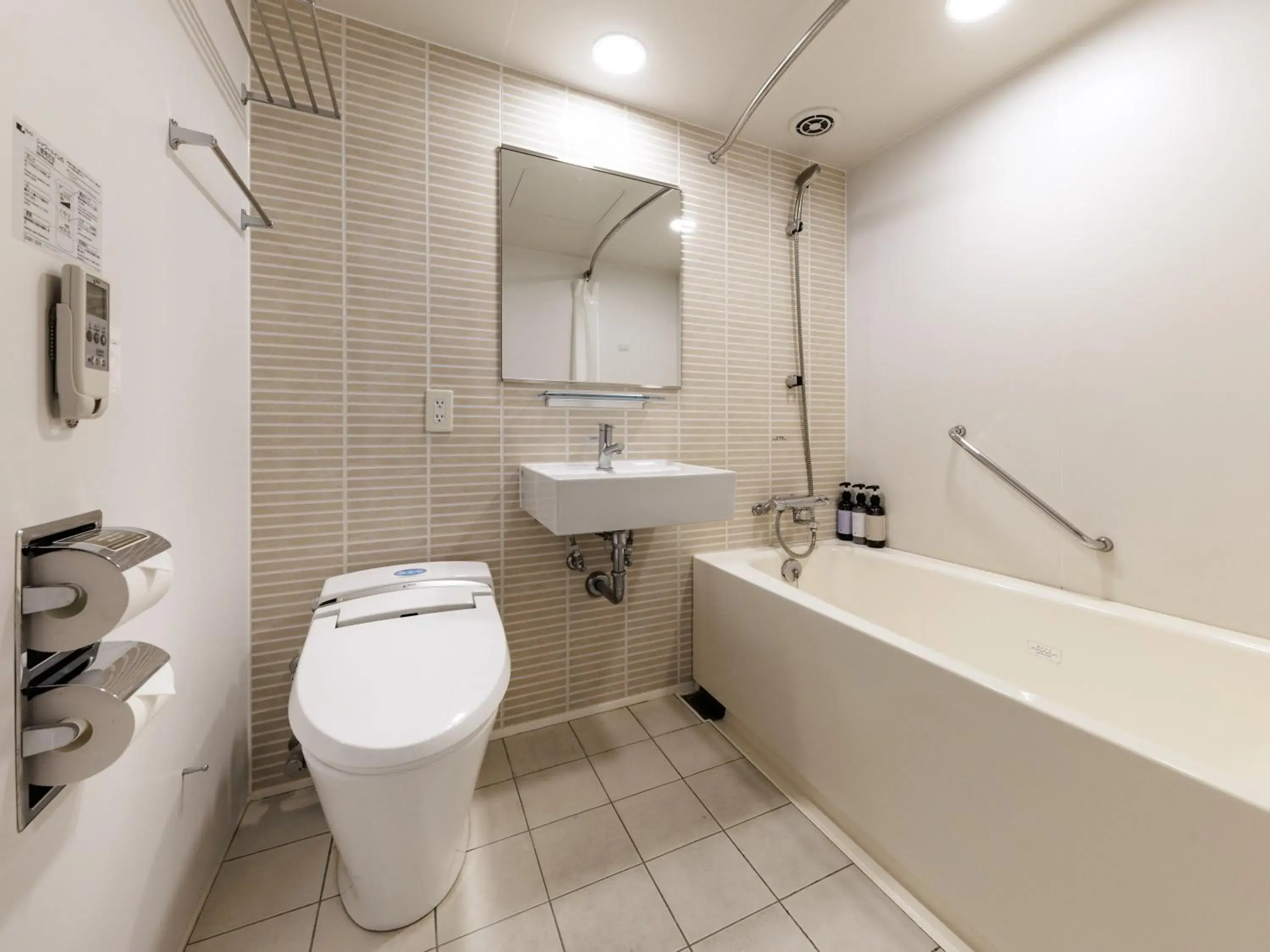 Bathroom in Nishitetsu Resort Inn Naha Bathroom in Nishitetsu Resort Inn Naha