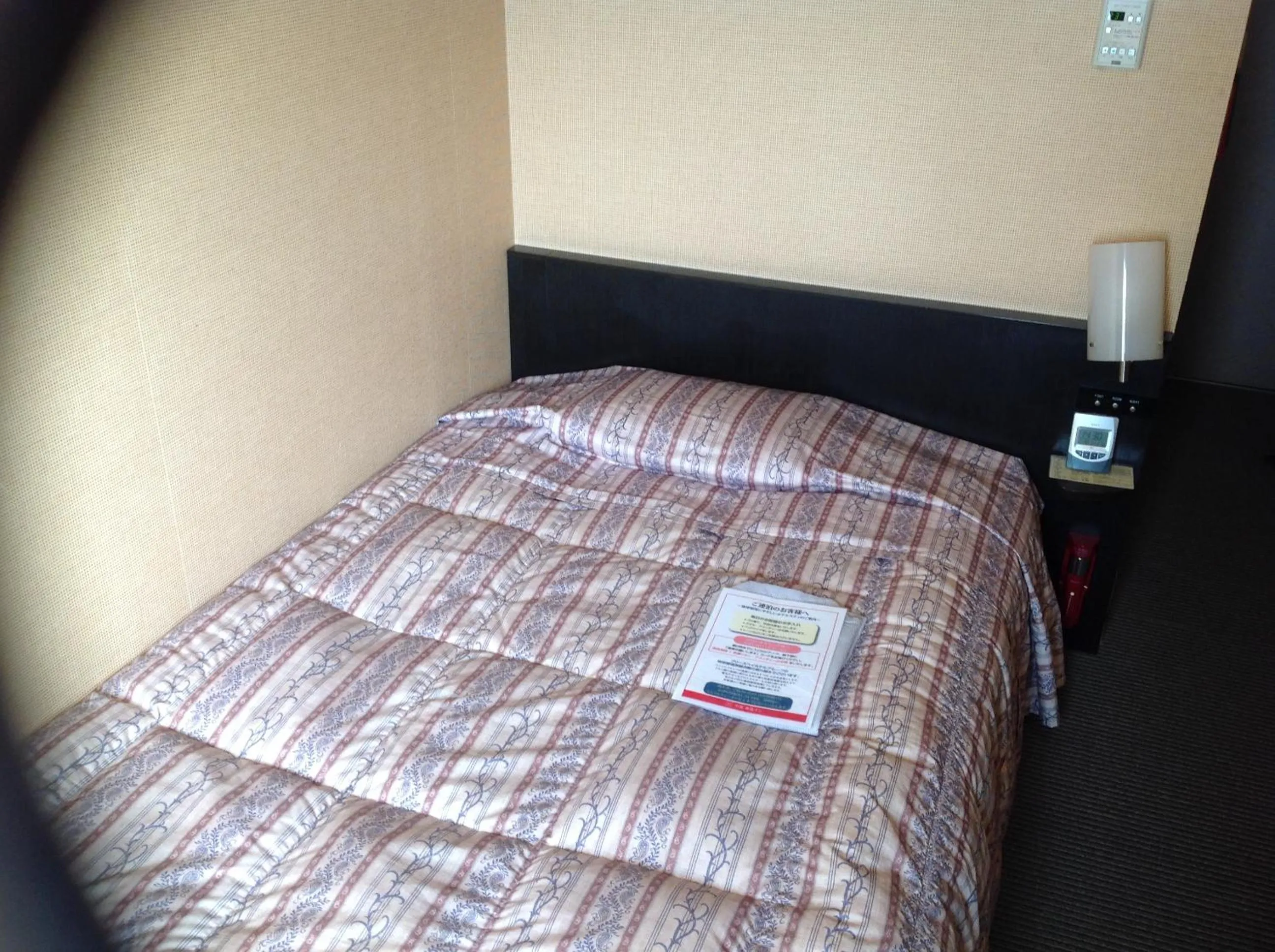 Bed in Hotel Crown Hills Kokura