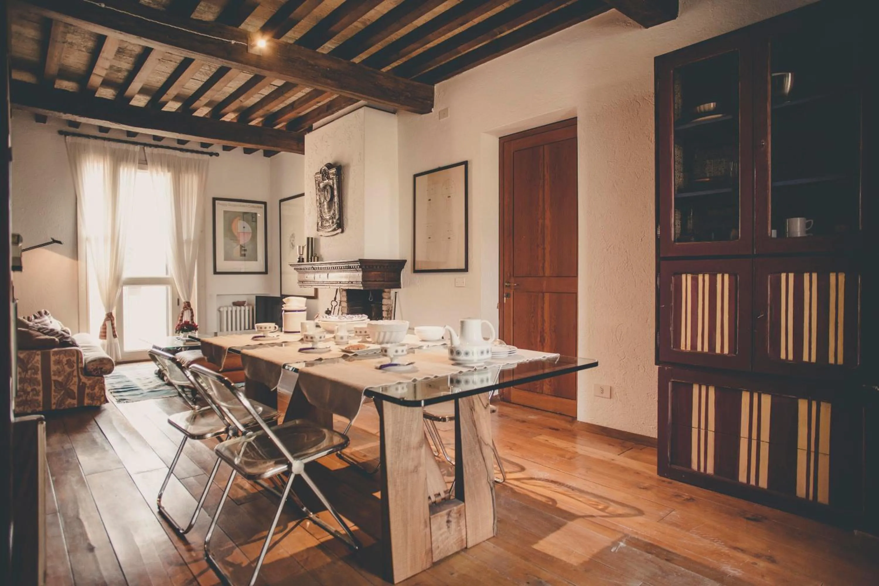 Living room in La Luna nel Pozzo