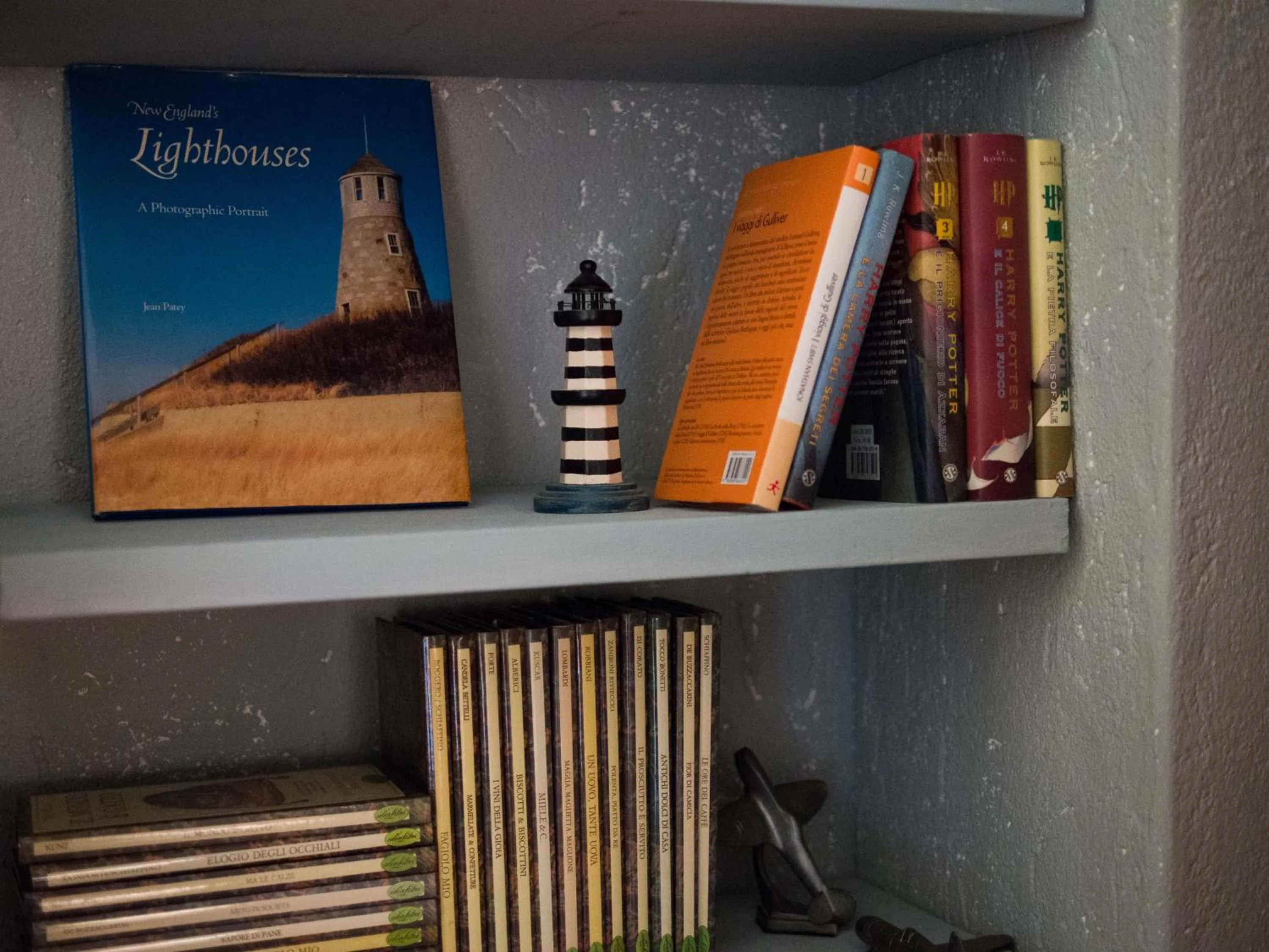 Library in La Luna nel Pozzo