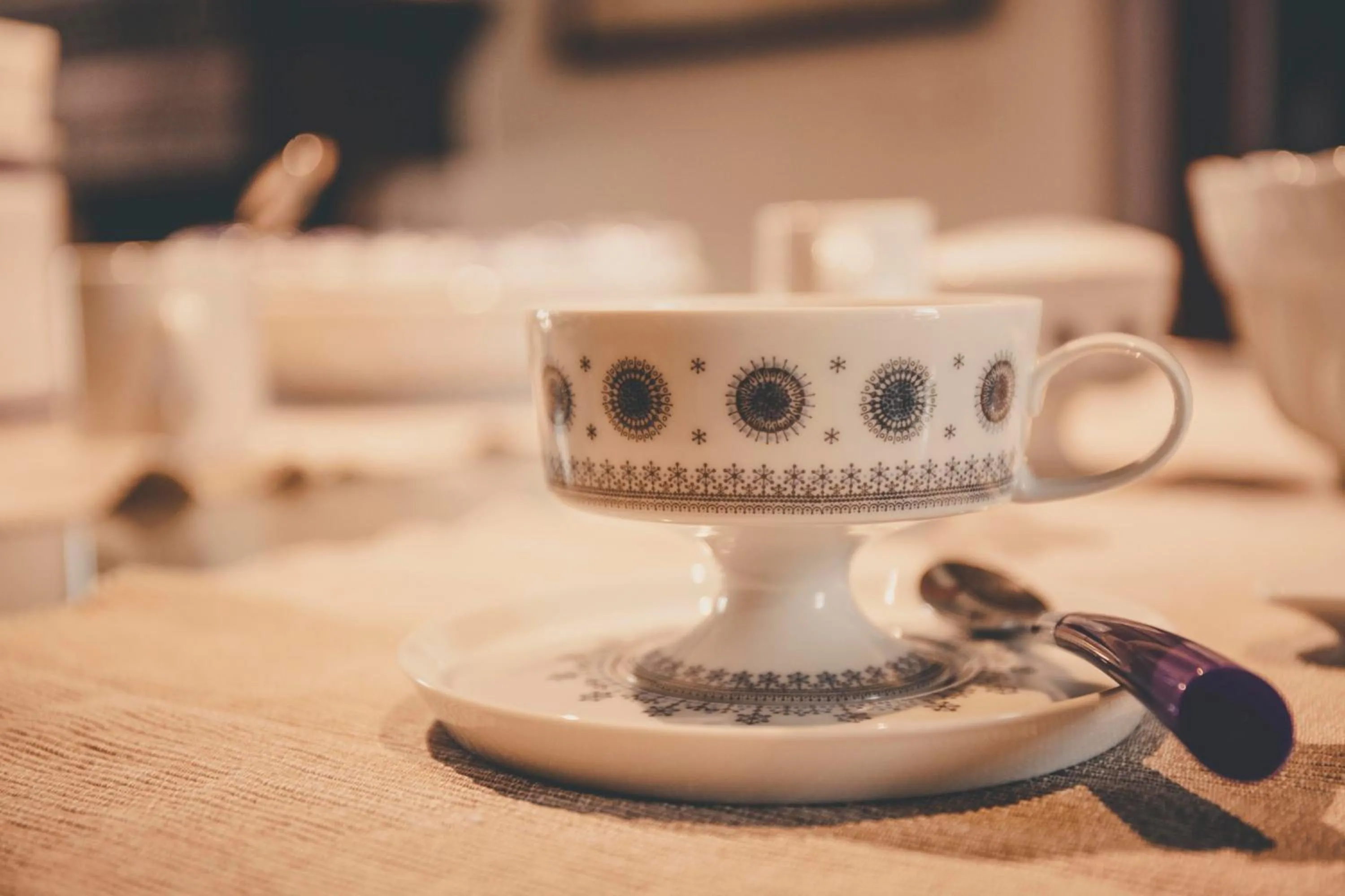 Italian breakfast in La Luna nel Pozzo