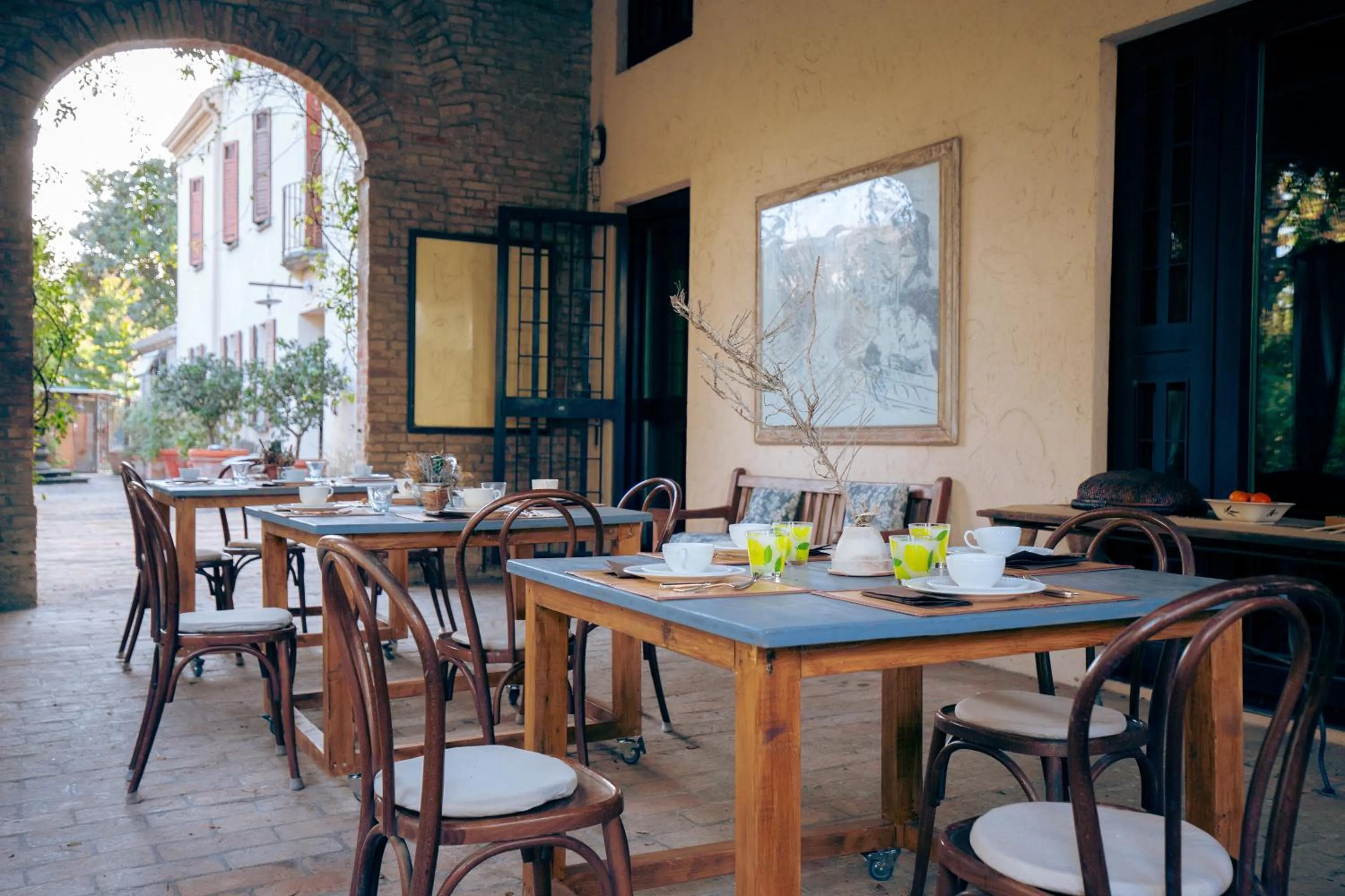 Dining area in La Luna nel Pozzo