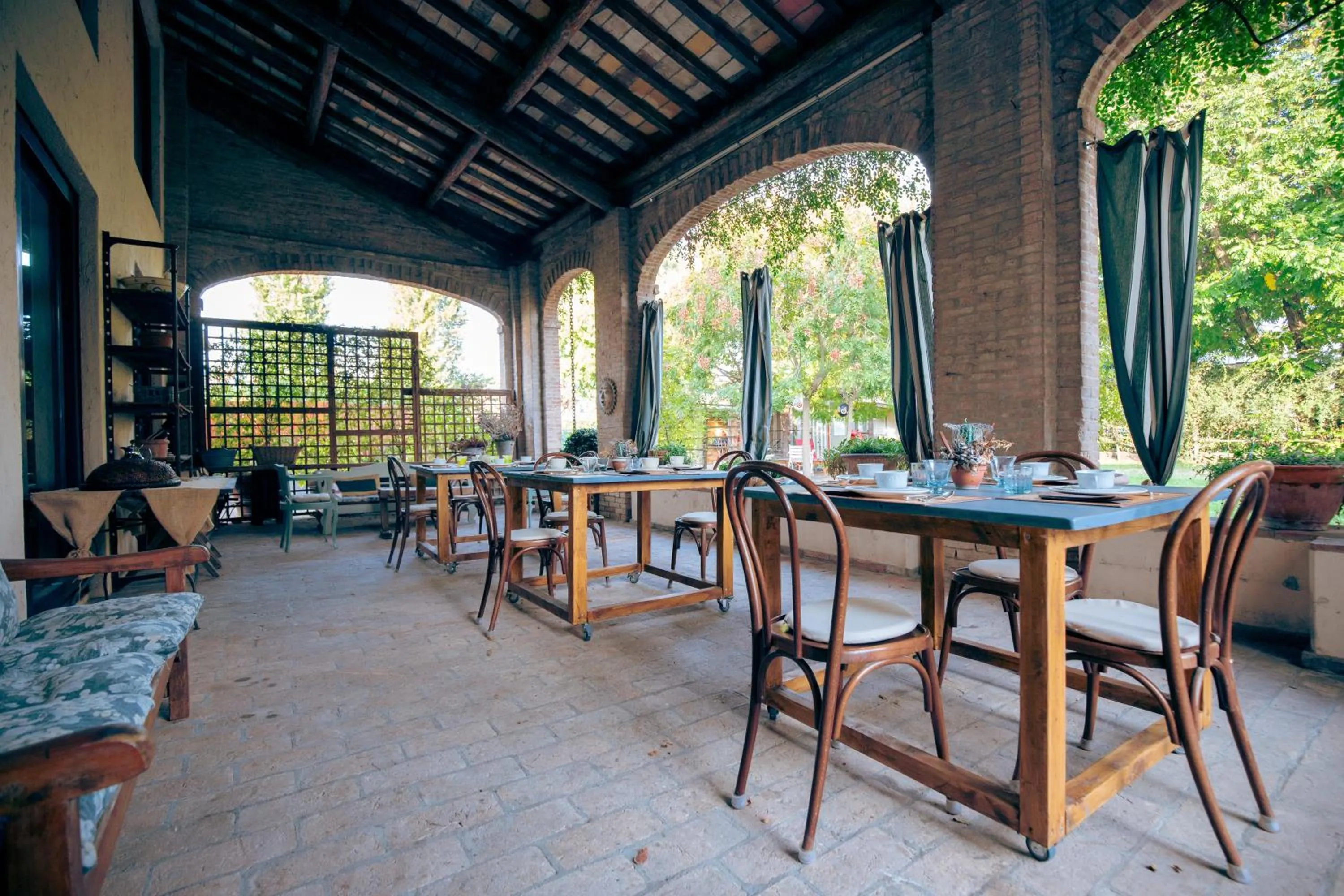 Dining area in La Luna nel Pozzo
